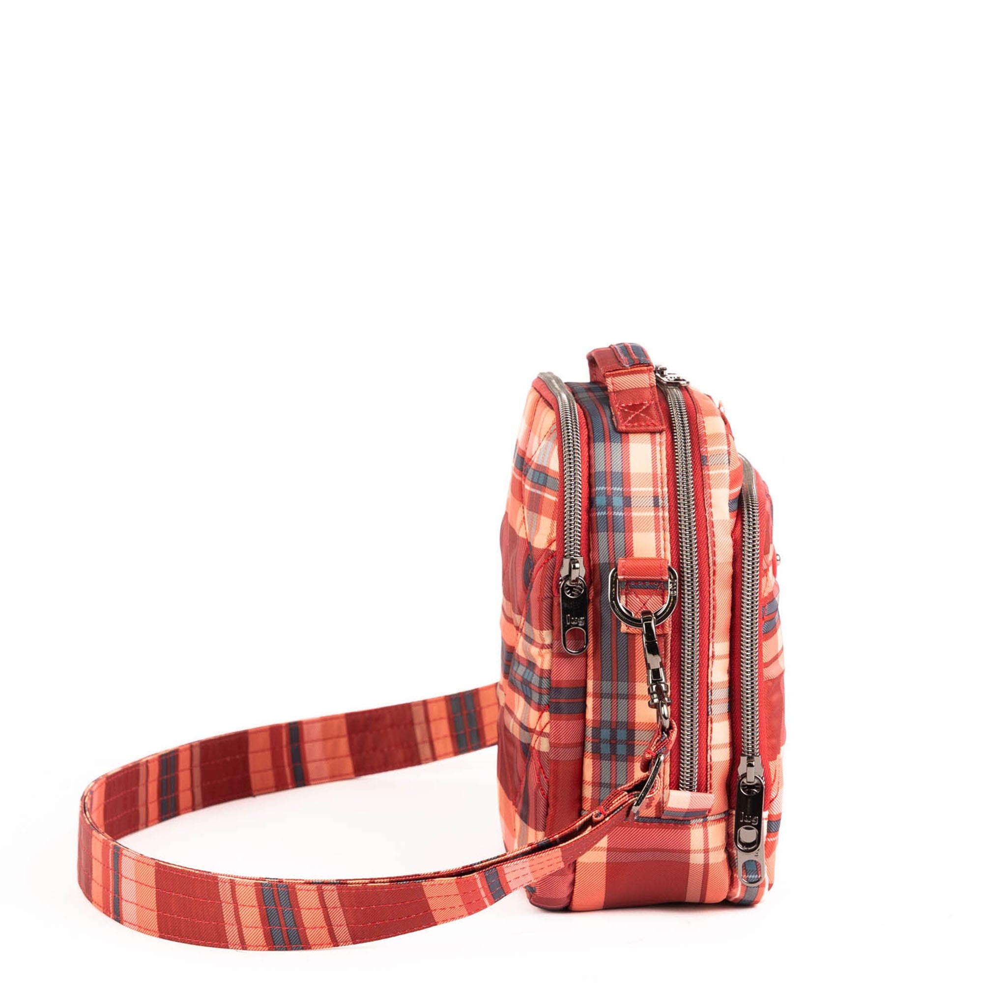 Skeeter Bridge Convertible Crossbody - TEMPO PLAID RED - 25500_SkeeterBridge_TempoPlaidRed_Angle_03