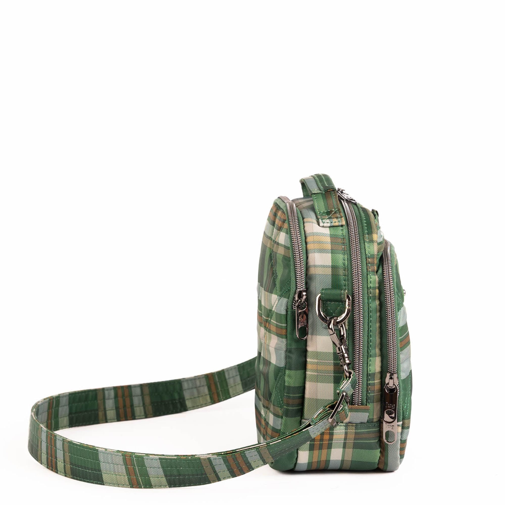 Skeeter Bridge Convertible Crossbody - TEMPO PLAID GREEN - 25501_SkeeterBridge_TempoPlaidGreen_Angle_03