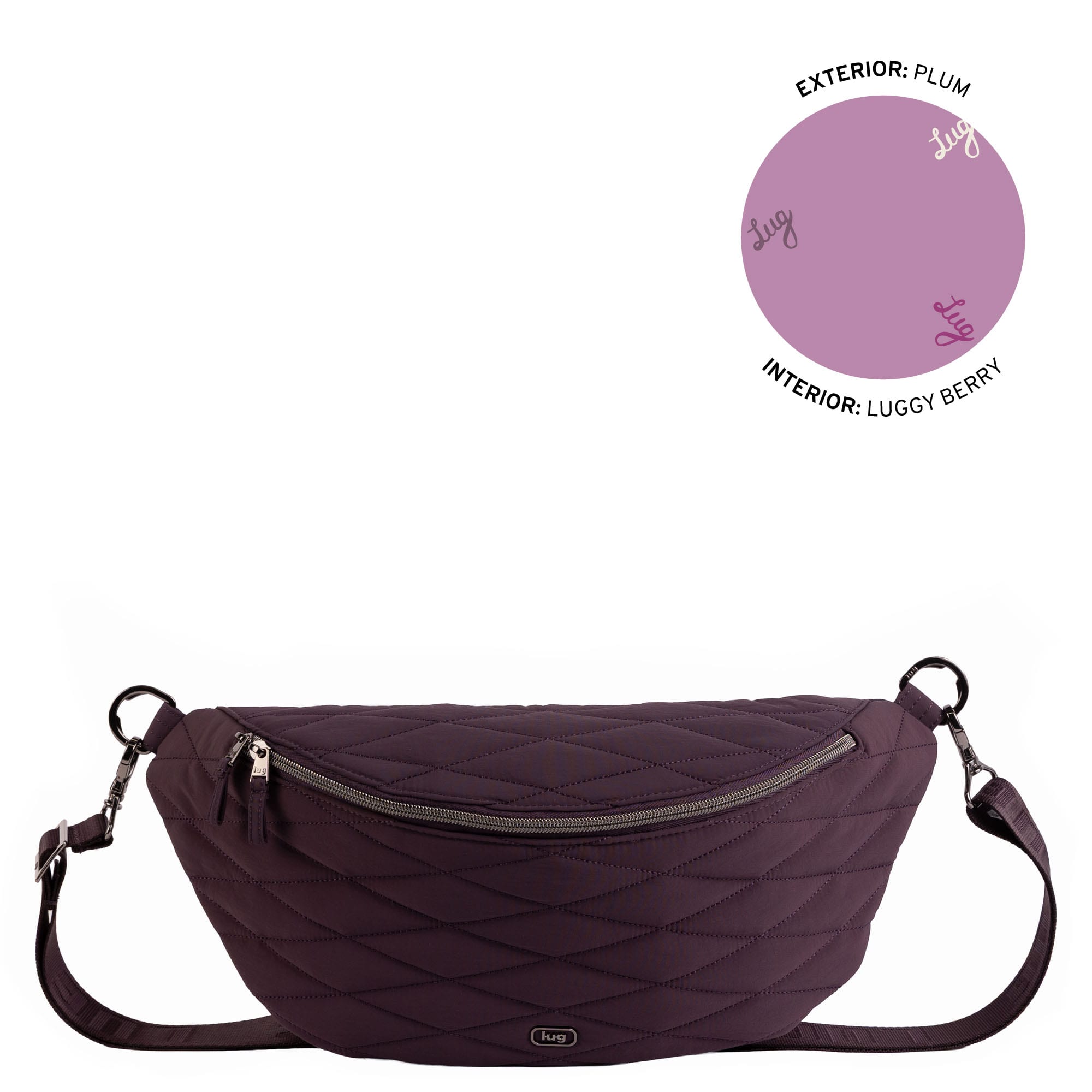 Bemo Cloud Go Sling Bag - PLUM - 25508_Bemo_CloudGo_Plum_Angle_01