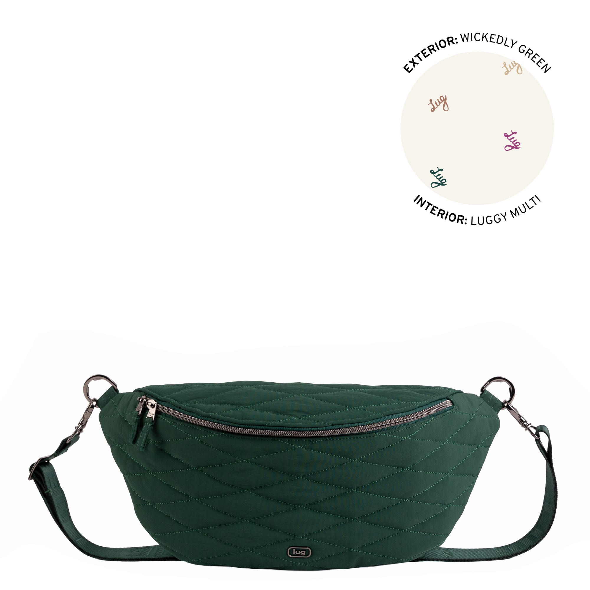 Bemo Cloud Go Sling Bag - WICKEDLY GREEN - 25510_Bemo_CloudGo_WickedlyGreen_Angle_01
