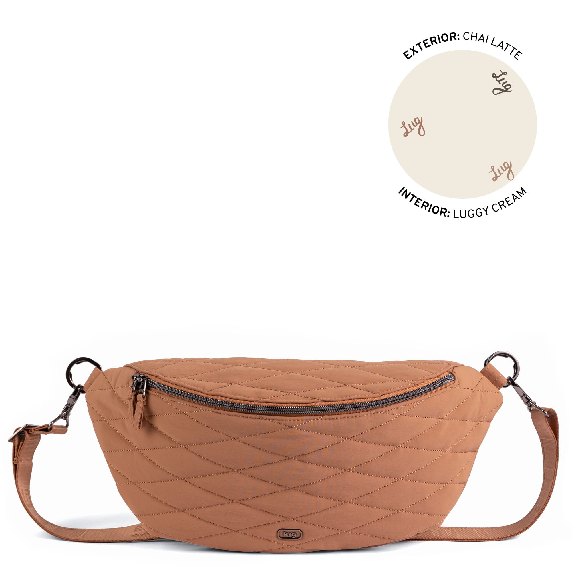 Bemo Cloud Go Sling Bag - CHAI LATTE - 25512_Bemo_CloudGo_ChaiLatte_Angle_01