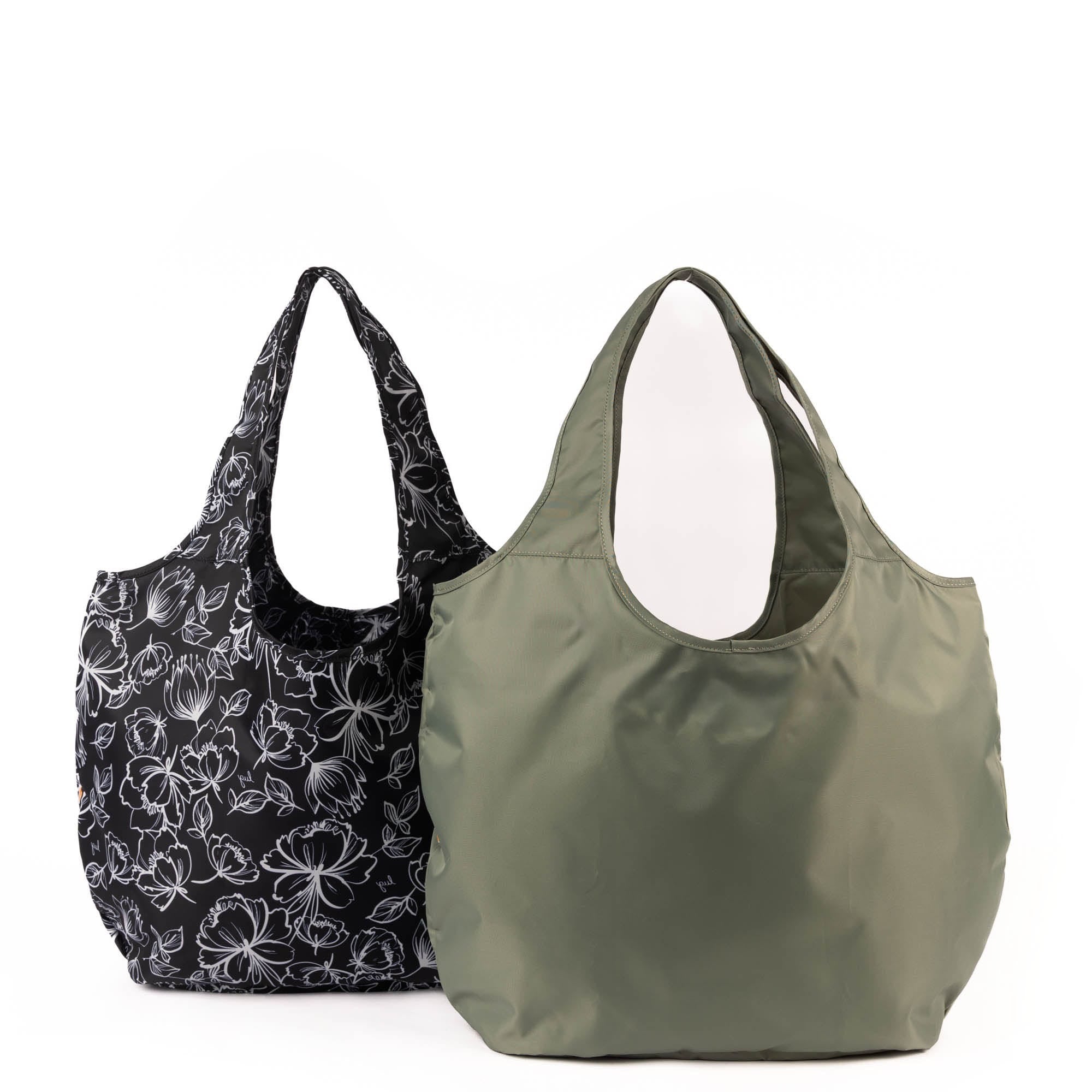 Eco Shopper Set of 2 with Embroidery - CARRY KINDNESS - 25517_EcoShopper2PC_CarryKindness_Angle_04