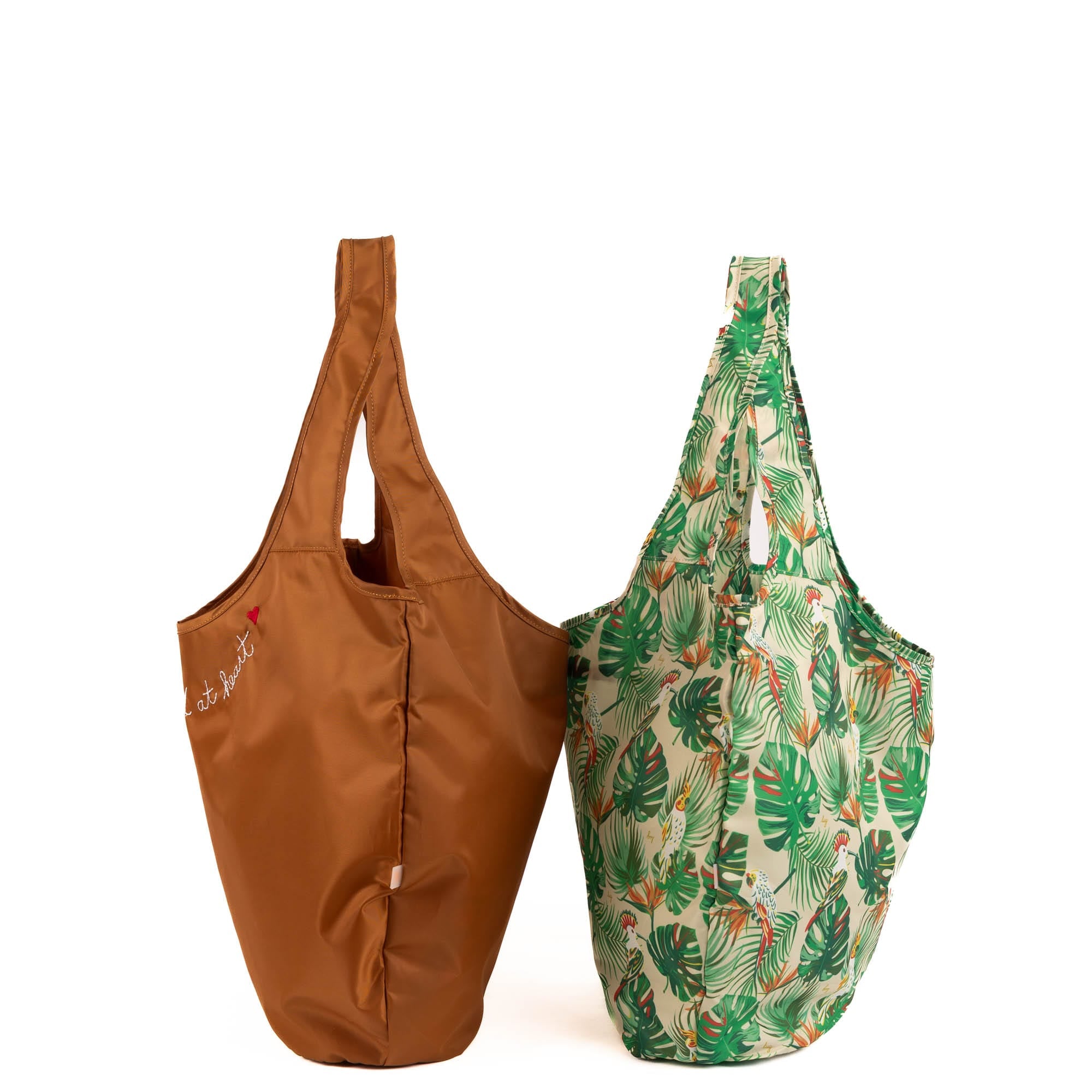 Eco Shopper Set of 2 with Embroidery - WILD AT HEART - 25518_EcoShopper2PC_WildAtHeart_Angle_03