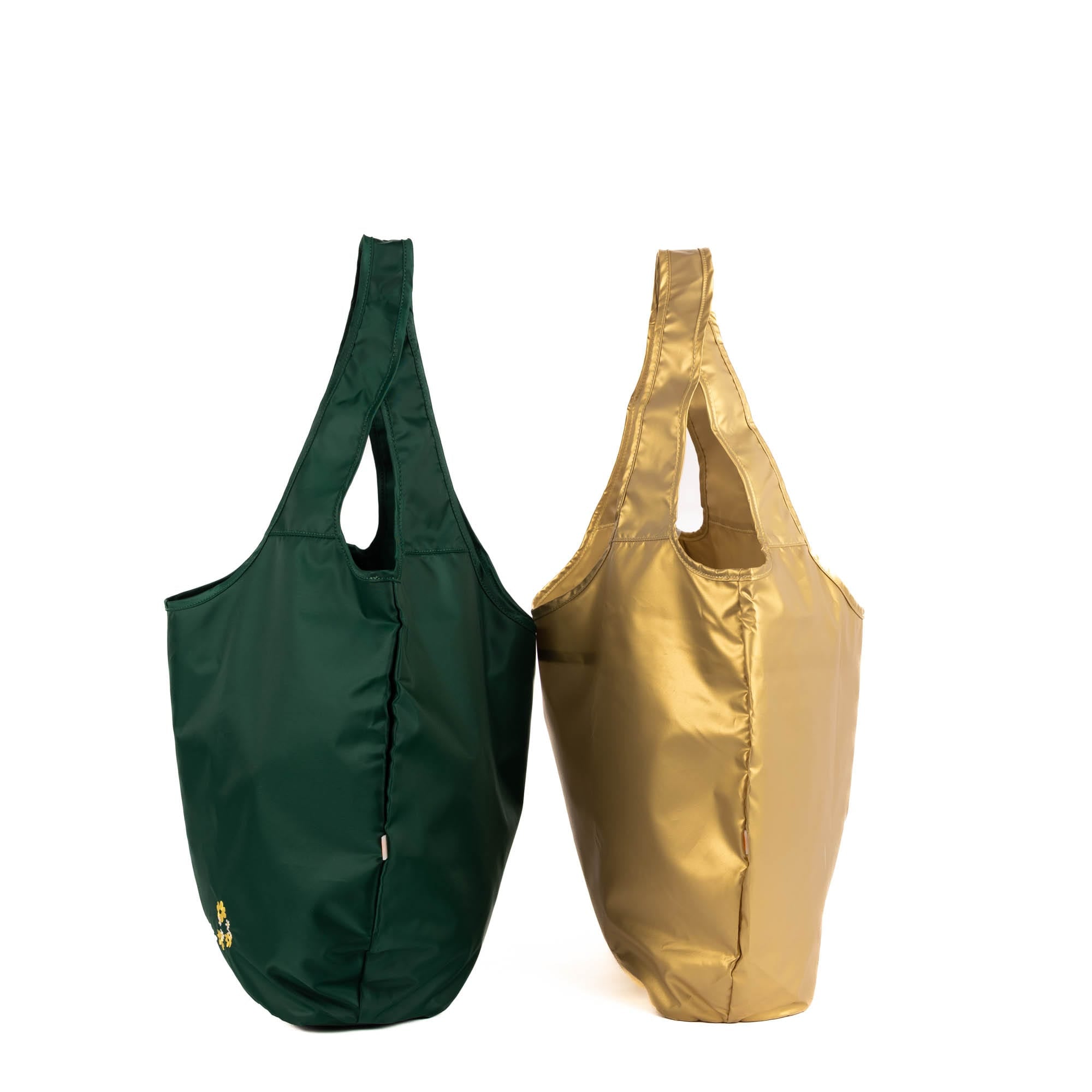 Eco Shopper Set of 2 with Embroidery - HAPPINESS BLOOM - 25519_EcoShopper2PC_HappinessBlooms_Angle_03