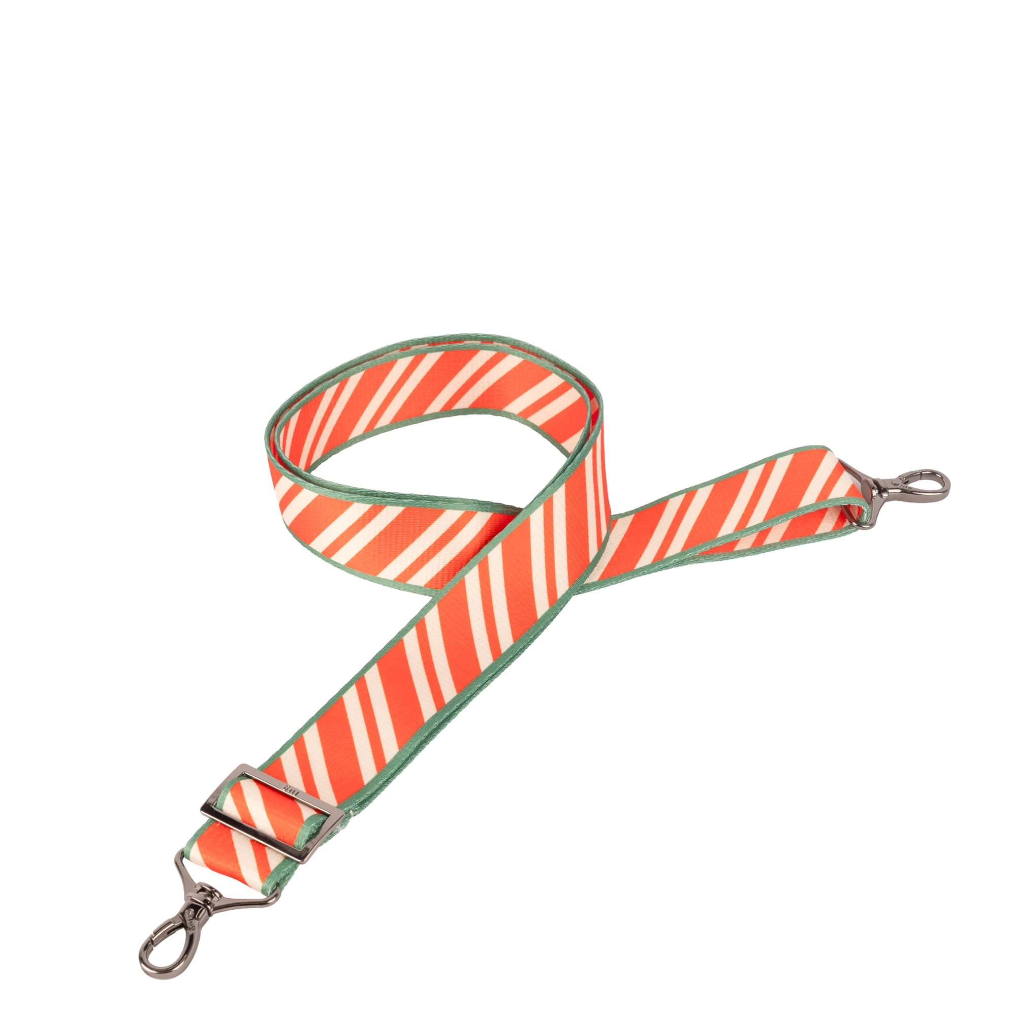 Lug Novelty 1.5" Classic Webbed Strap - CANDY CANE STRIPE - 25548_1.5_22WebbedStrap_CandyCaneStripe_Angle_03
