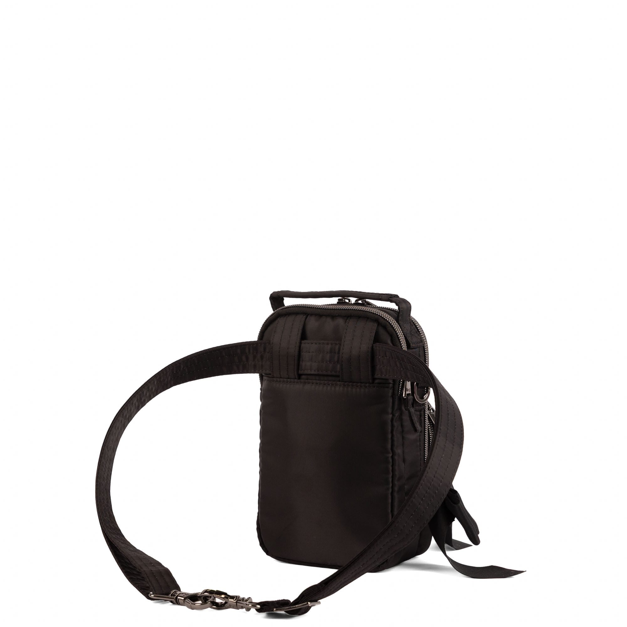 Skeeter Mini Bridge Love Convertible Crossbody with Bow - BLACK - 25560_SkeeterMiniBridgeLoveWithBowPuller_Black_Angle_05