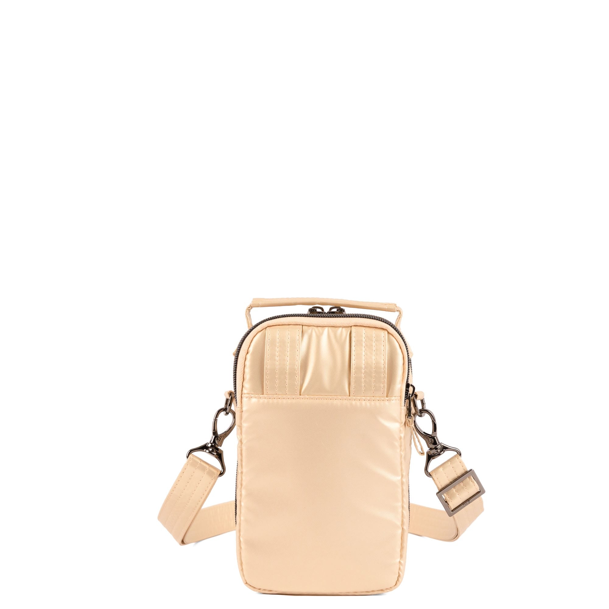 Skeeter Mini Bridge Love Convertible Crossbody with Bow - METALLIC ROSE GOLD - 25561_SkeeterMiniBridgeLoveWithBowPuller_MetallicRoseGold_Angle_04