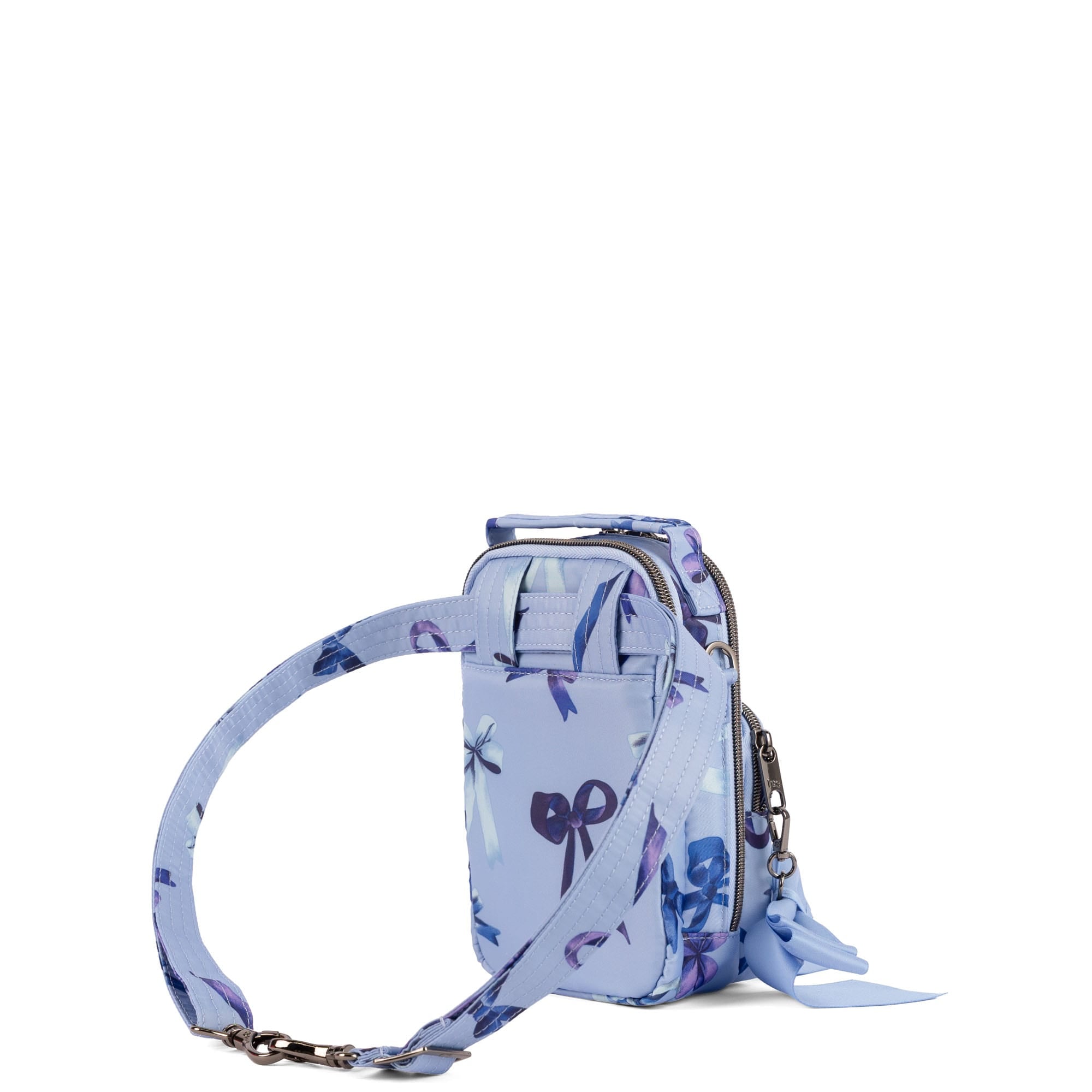 Skeeter Mini Bridge Love Convertible Crossbody with Bow - BOWS PERIWINKLE - 25564_SkeeterMiniBridgeLoveWithBowPuller_BowsPeriwinkle_Angle_05