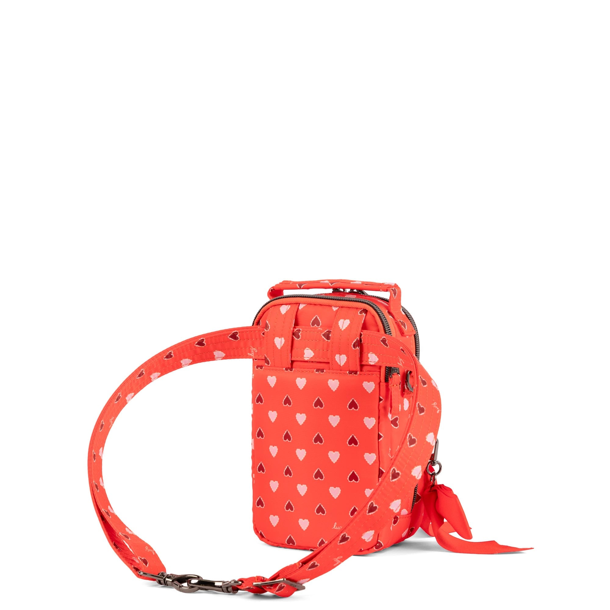 Skeeter Mini Bridge Love Convertible Crossbody with Bow - CANDY HEARTS - 25566_SkeeterMiniBridgeLoveWithBowPuller_CandyHearts_Angle_05