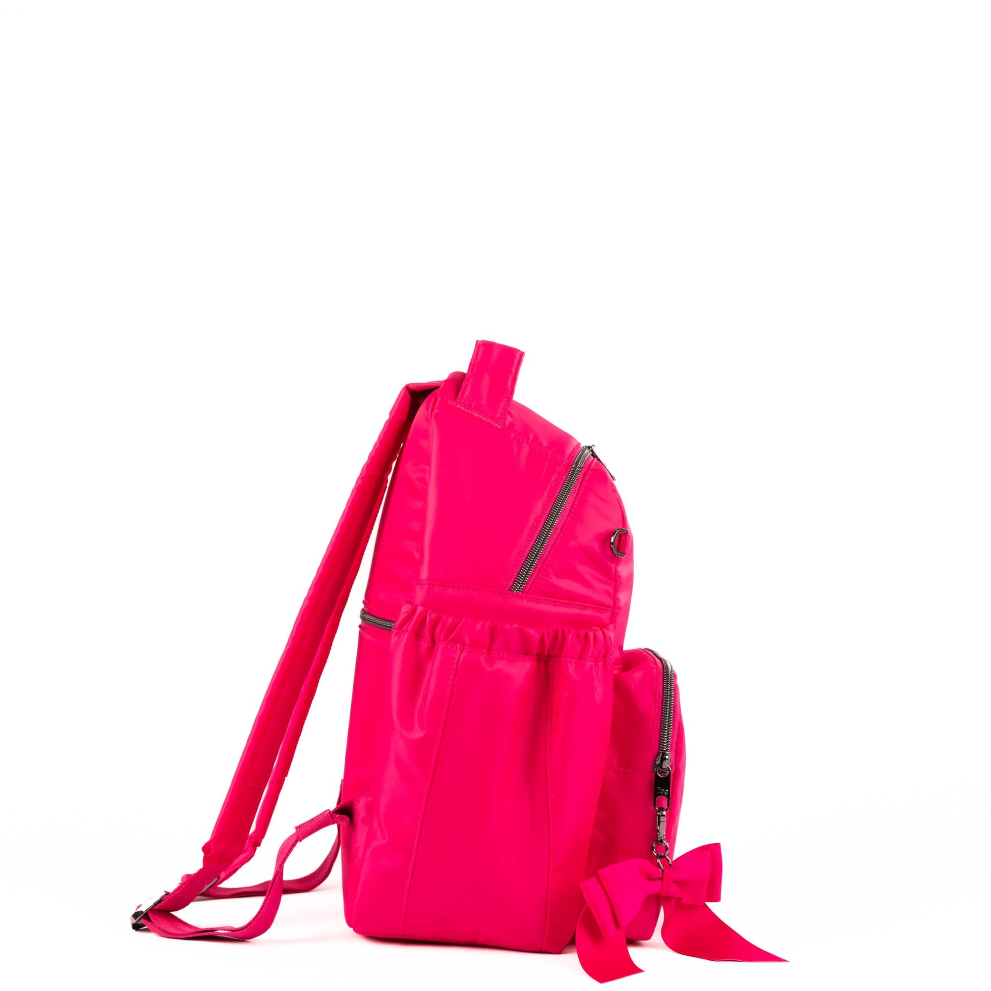 Pattycake Backpack with Bow - ROSETTE PINK - 25571_Pattycake_RosettePink_Angle_03