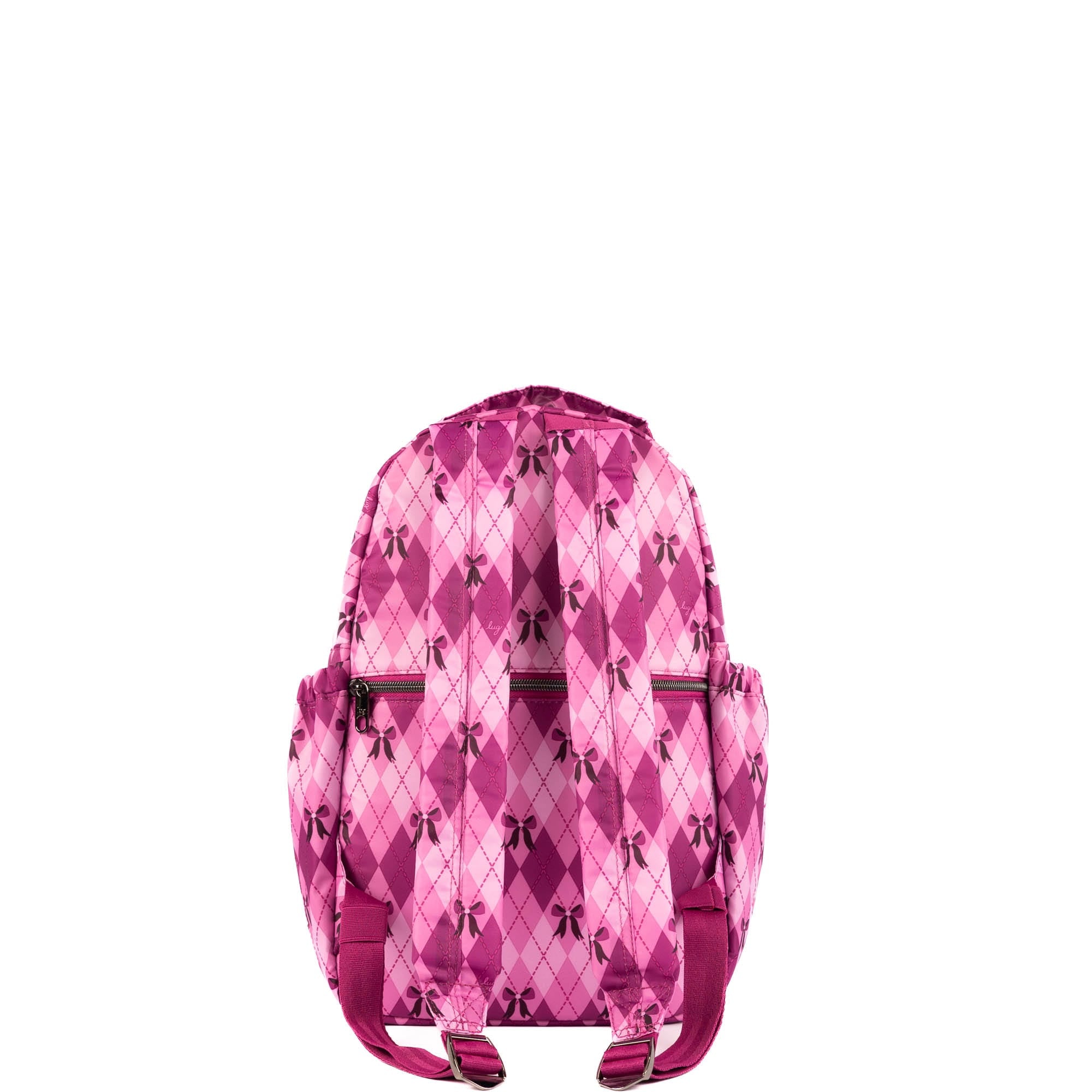 Pattycake Backpack with Bow - PETITE BOWGYLE PURPLE - 25573_Pattycake_PetiteBowgylePurple_Angle_04