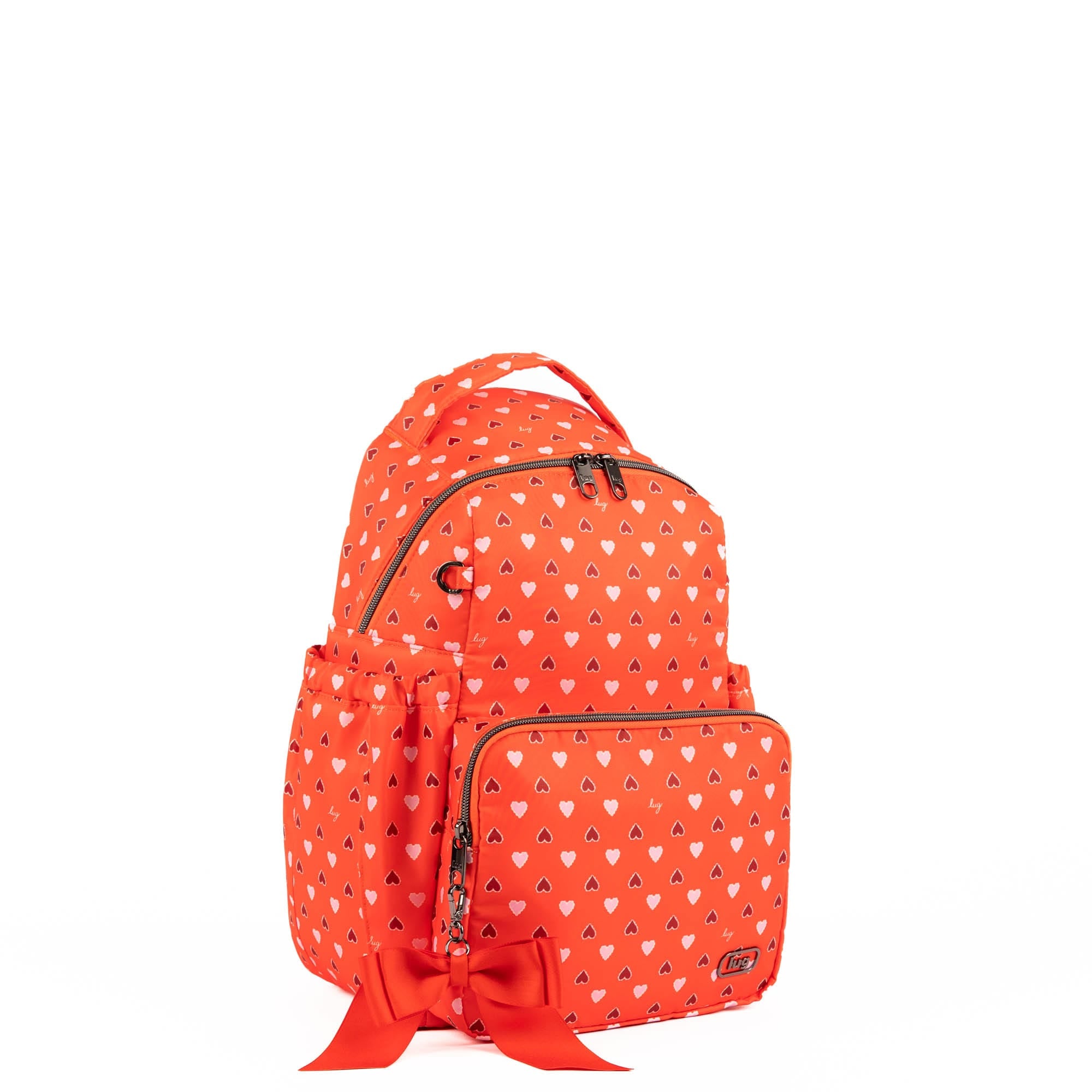 Pattycake Backpack with Bow - CANDY HEARTS - 25574_Pattycake_CandyHearts_Angle_02