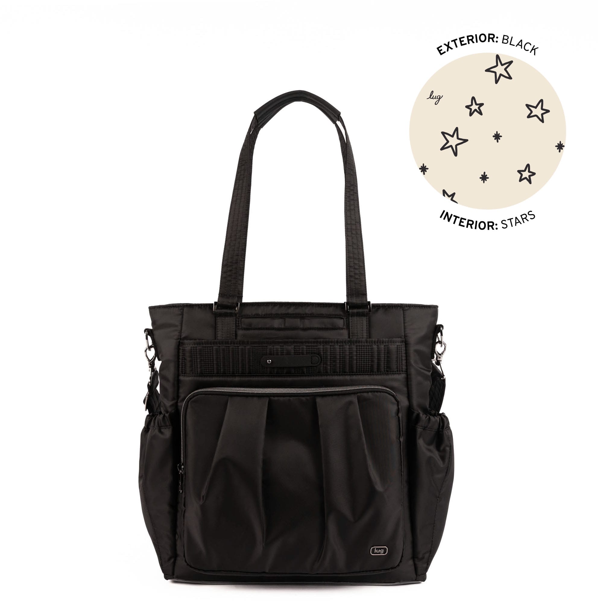 Legacy Collection Ace Tote Bag - BLACK - 25585_LegacyAce_Black_Angle_01
