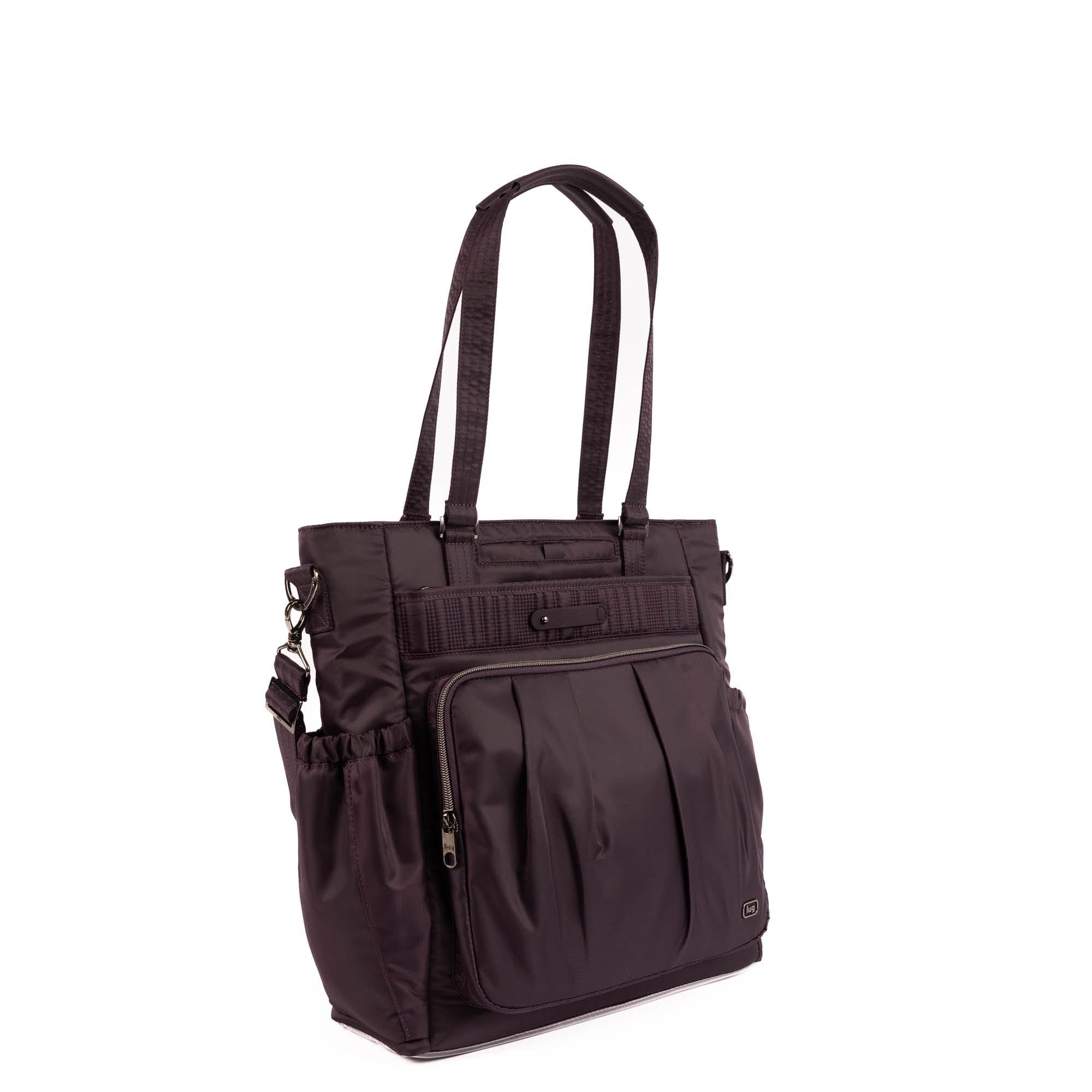 Legacy Collection Ace Tote Bag - PLUM - 25587_LegacyAce_Plum_Angle_02
