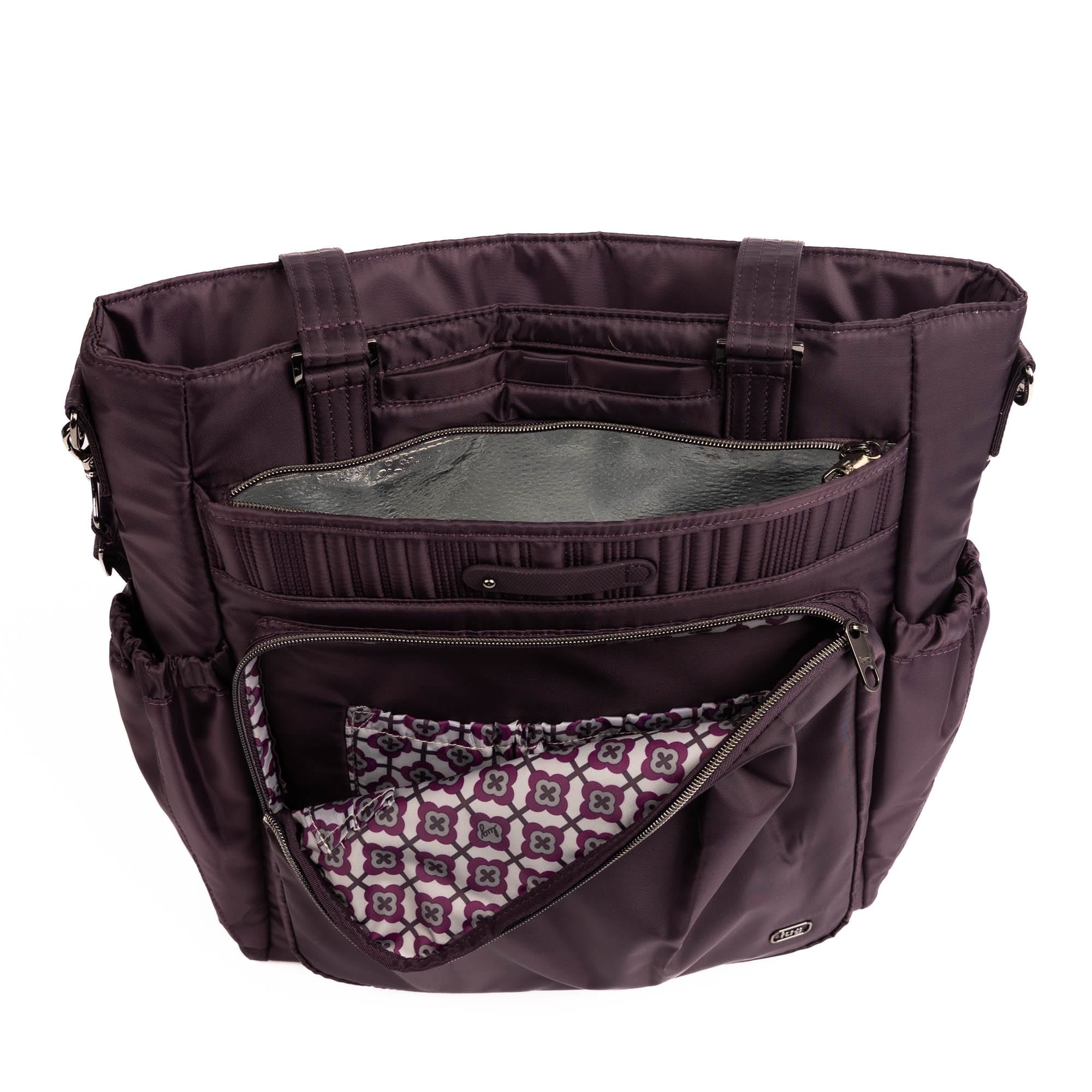 Legacy Collection Ace Tote Bag - PLUM - 25587_LegacyAce_Plum_Angle_05