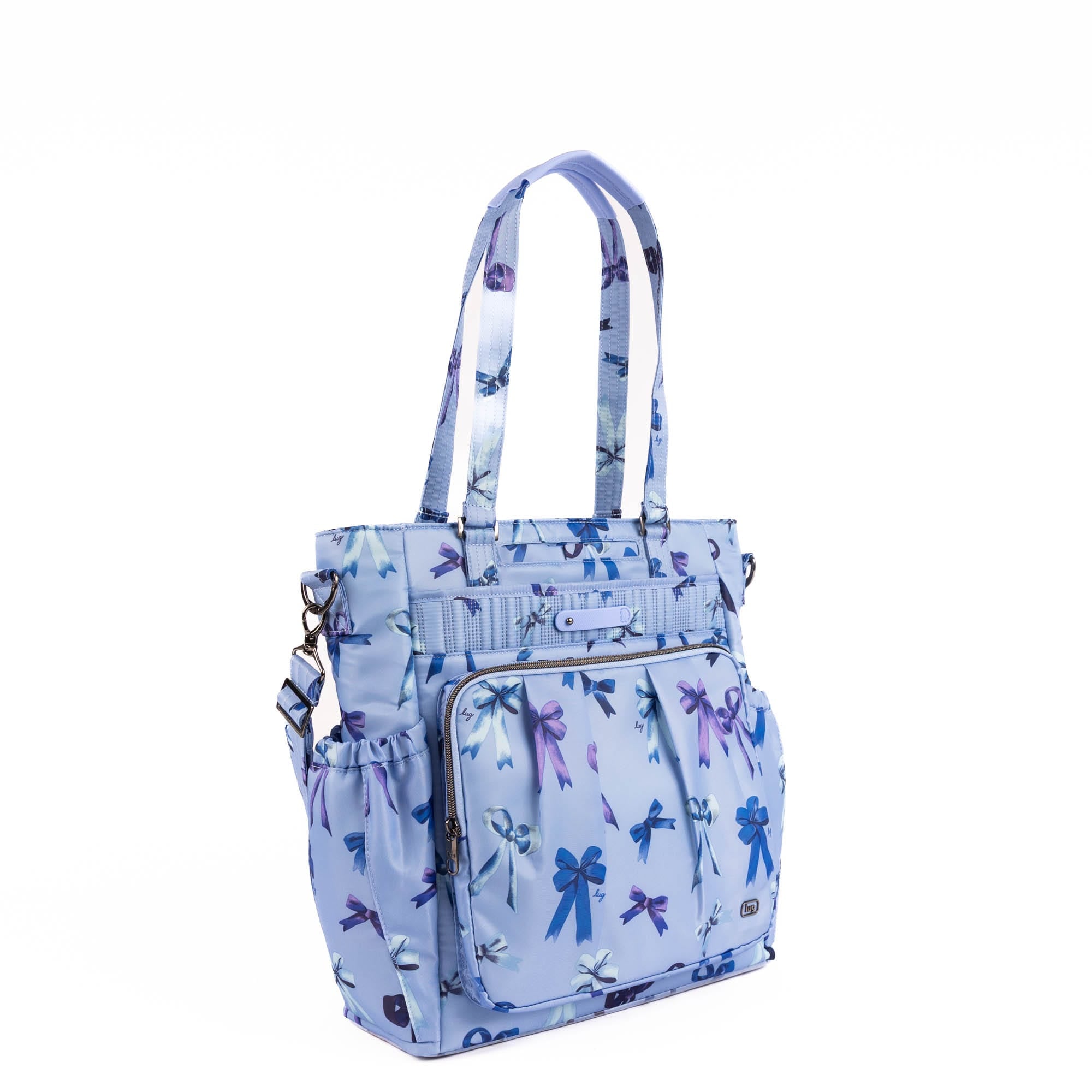 Legacy Collection Ace Tote Bag - BOWS PERIWINKLE - 25588_LegacyAce_BowsPeriwinkle_Angle_02