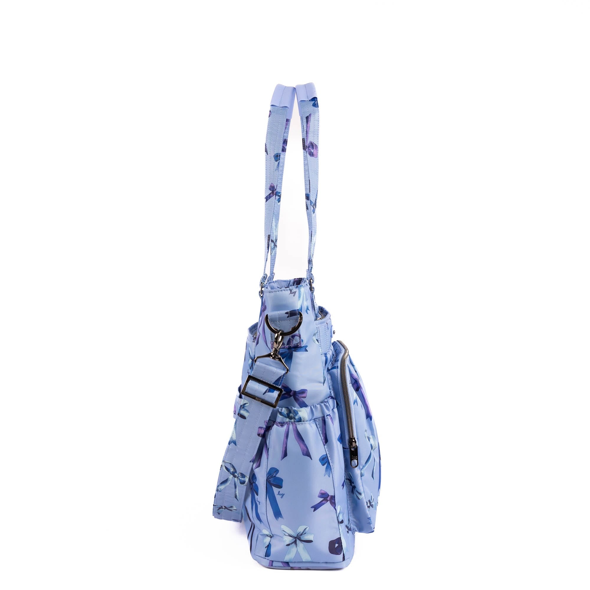 Legacy Collection Ace Tote Bag - BOWS PERIWINKLE - 25588_LegacyAce_BowsPeriwinkle_Angle_03
