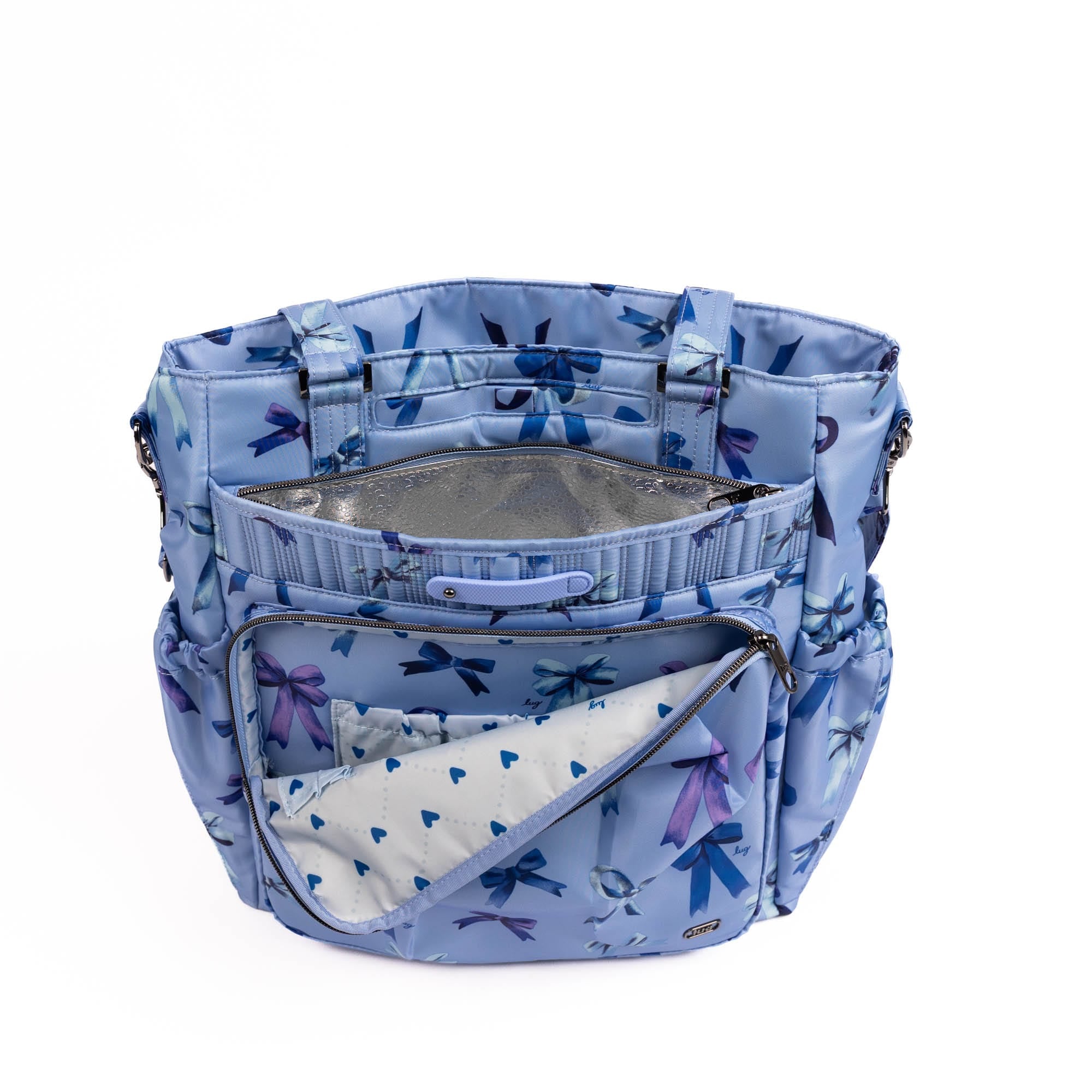 Legacy Collection Ace Tote Bag - BOWS PERIWINKLE - 25588_LegacyAce_BowsPeriwinkle_Angle_05