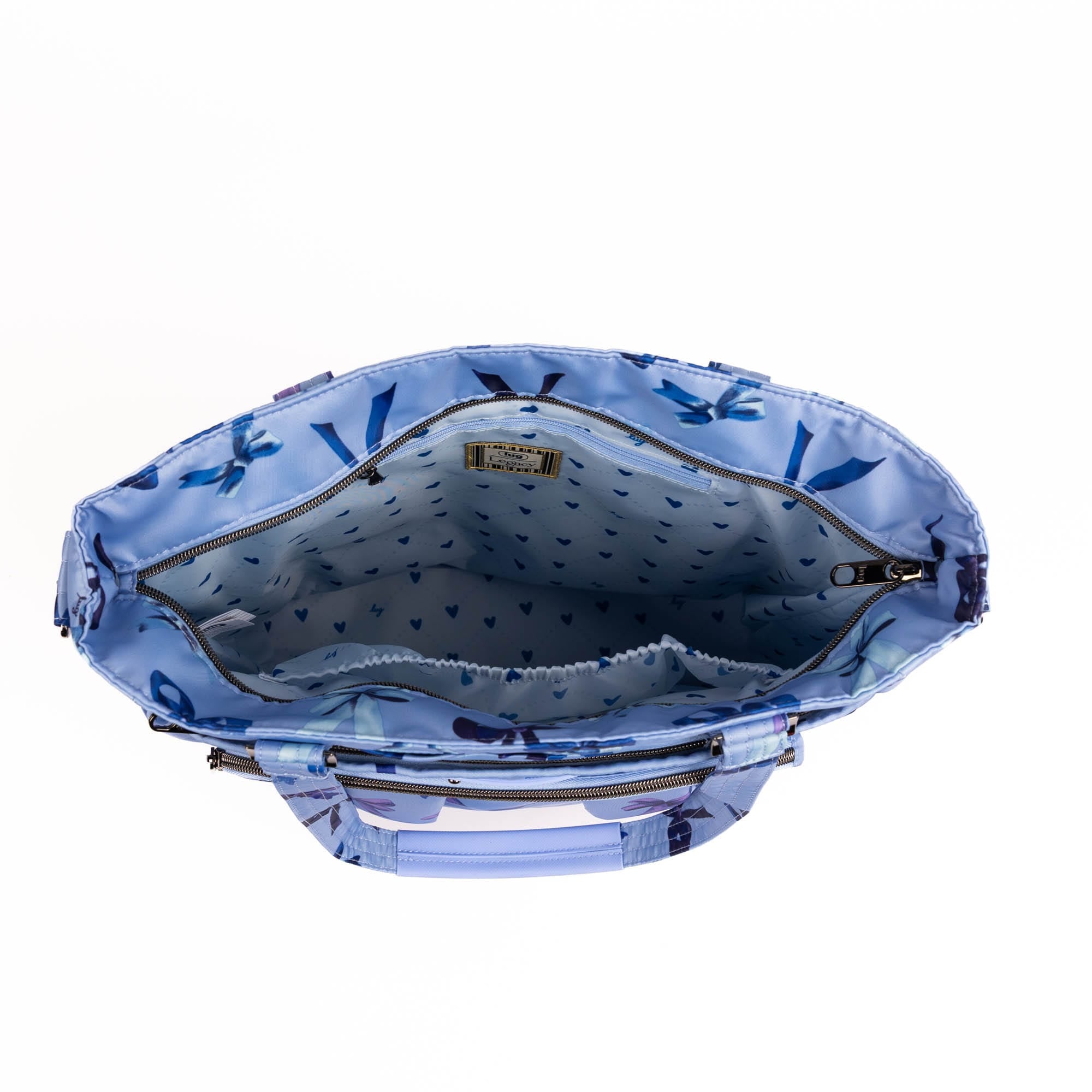 Legacy Collection Ace Tote Bag - BOWS PERIWINKLE - 25588_LegacyAce_BowsPeriwinkle_Angle_06
