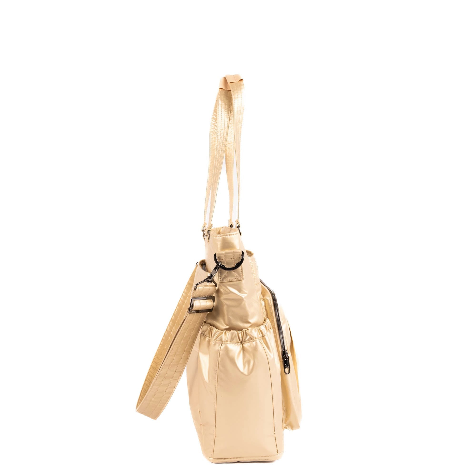 Legacy Collection Ace Tote Bag - METALLIC ROSE GOLD - 25590_LegacyAce_MetallicRoseGold_Angle_03
