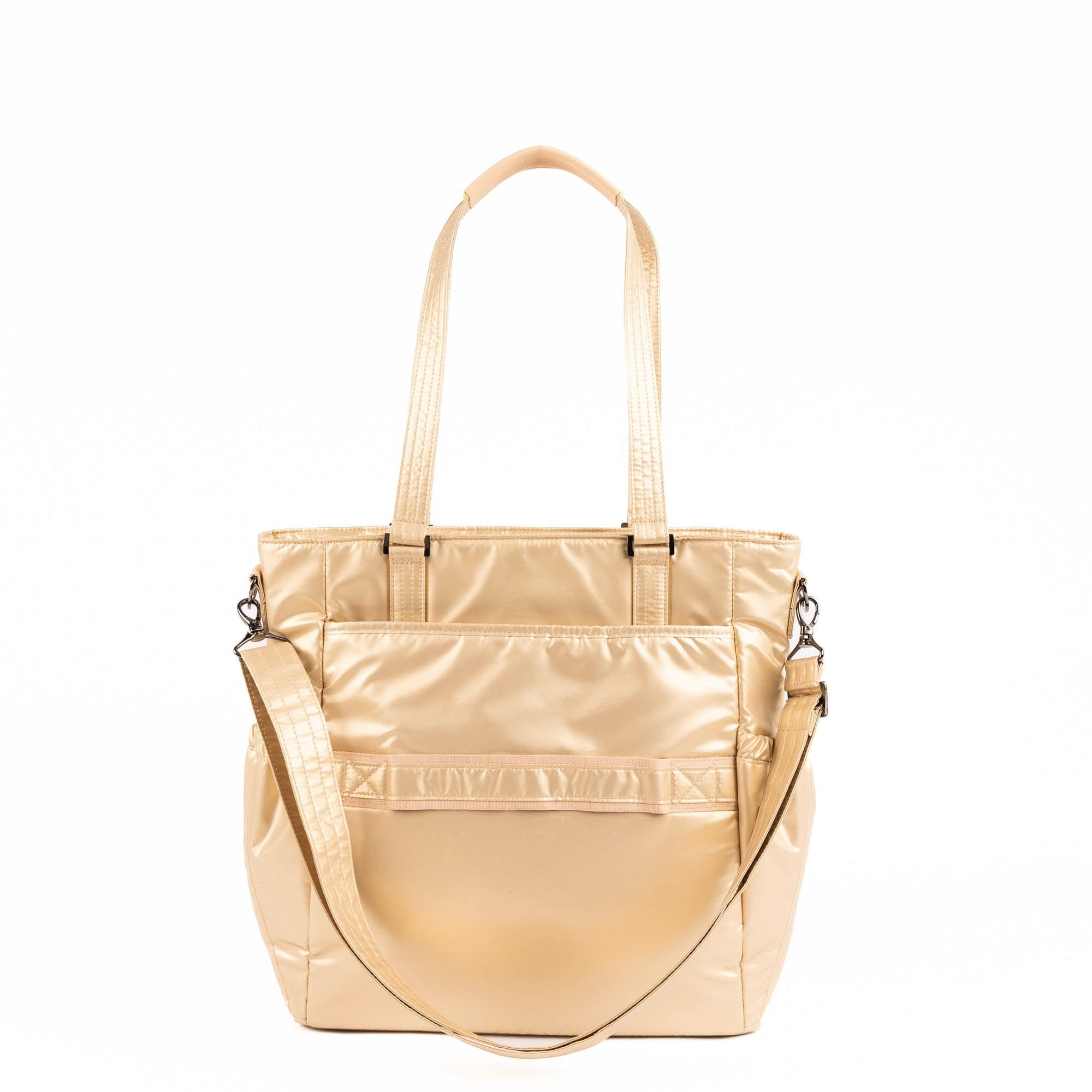 Legacy Collection Ace Tote Bag - METALLIC ROSE GOLD - 25590_LegacyAce_MetallicRoseGold_Angle_04