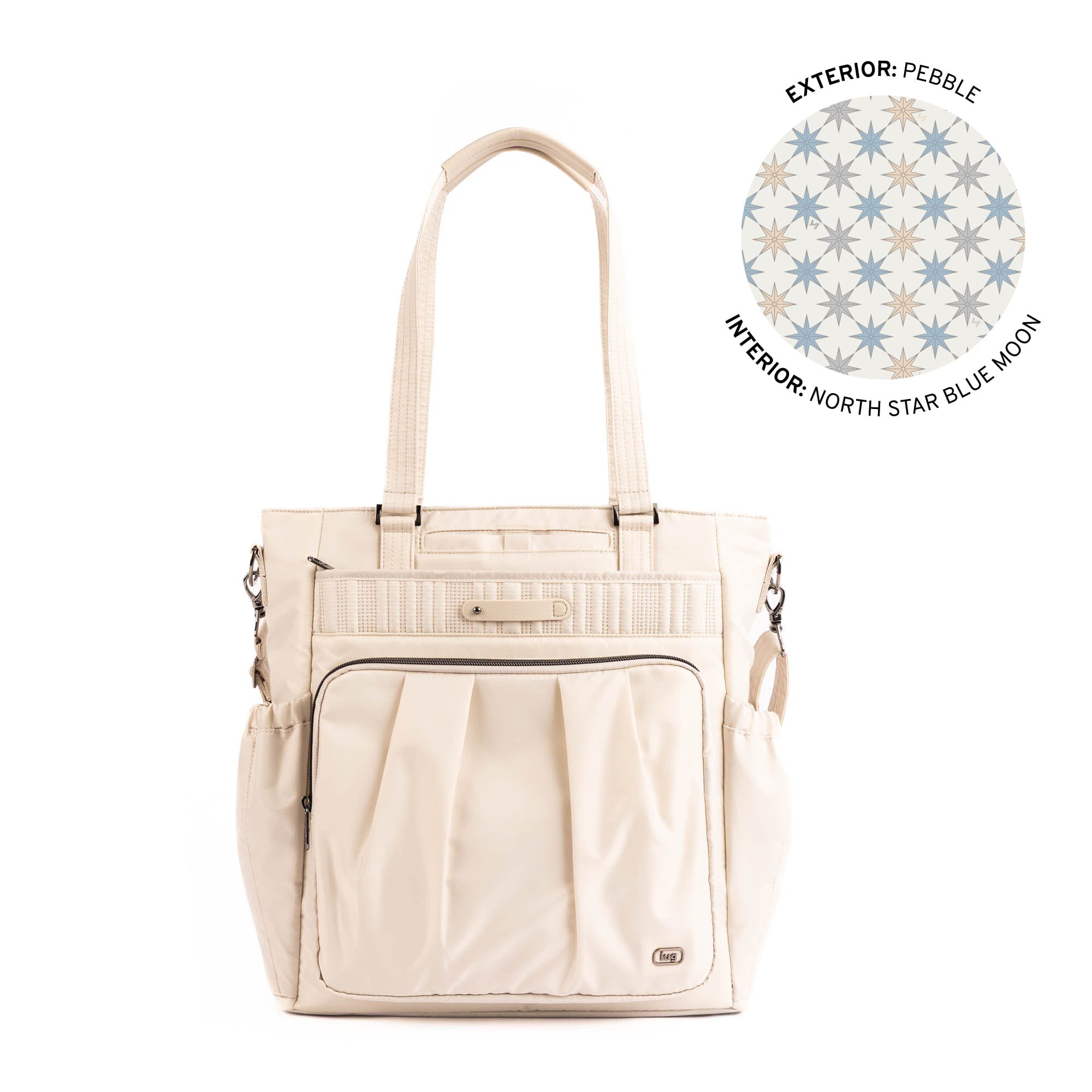 Legacy Collection Ace Tote Bag - PEBBLE - 25592_LegacyAce_Pebble_Angle_01