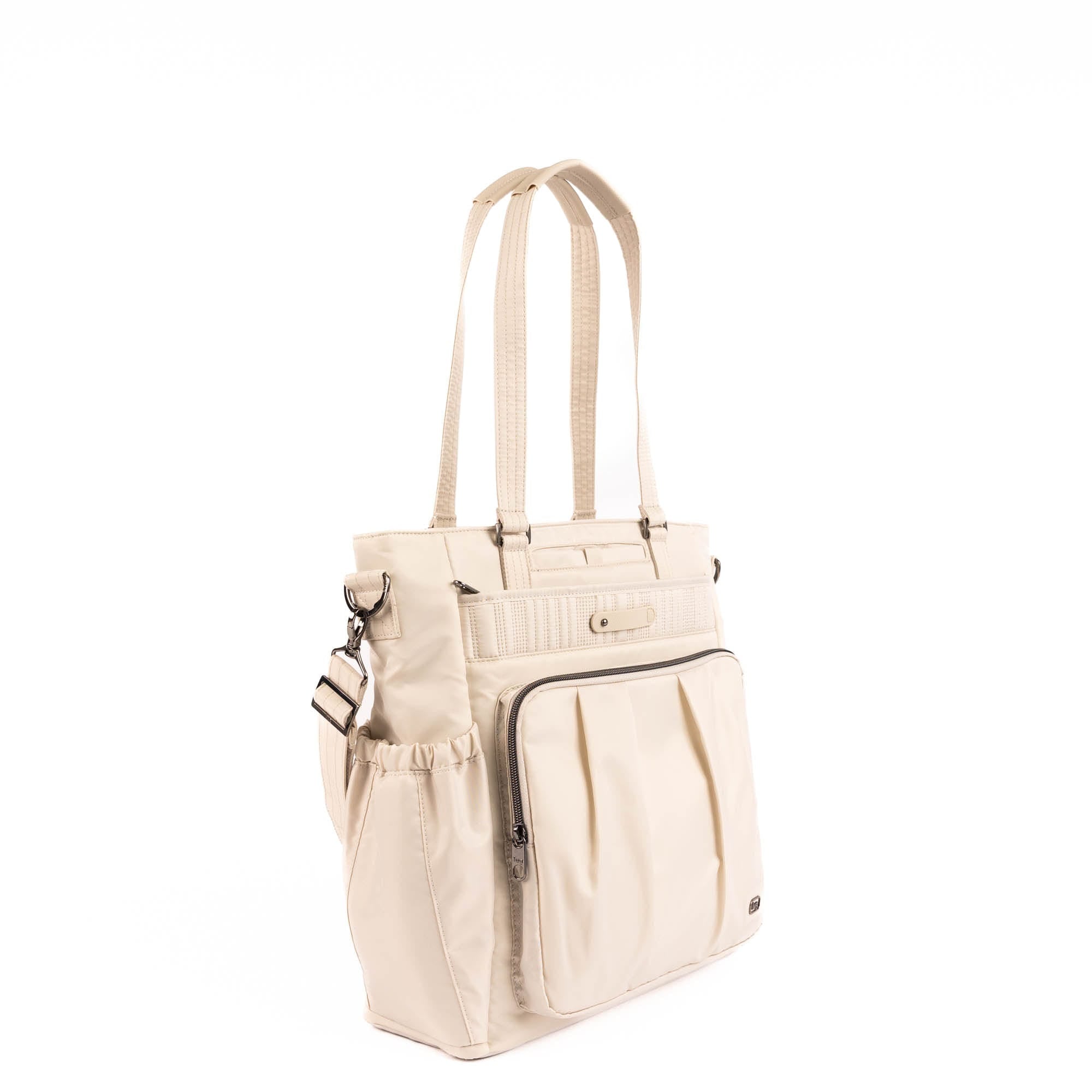 Legacy Collection Ace Tote Bag - PEBBLE - 25592_LegacyAce_Pebble_Angle_02