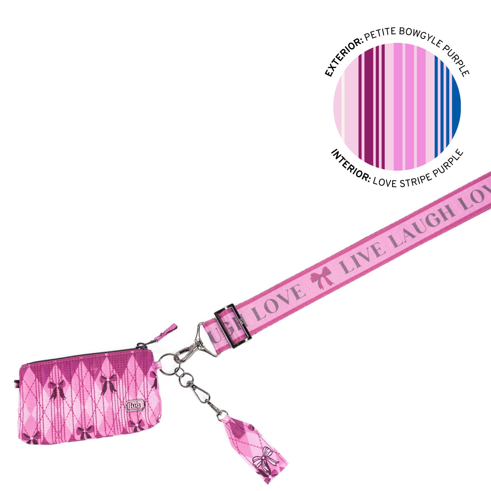 Accessory 3pc Bundle - PETITE BOWGYLE PURPLE - 25604_Accessory3pcBundle_PetiteBowgylePurple_Angle_01