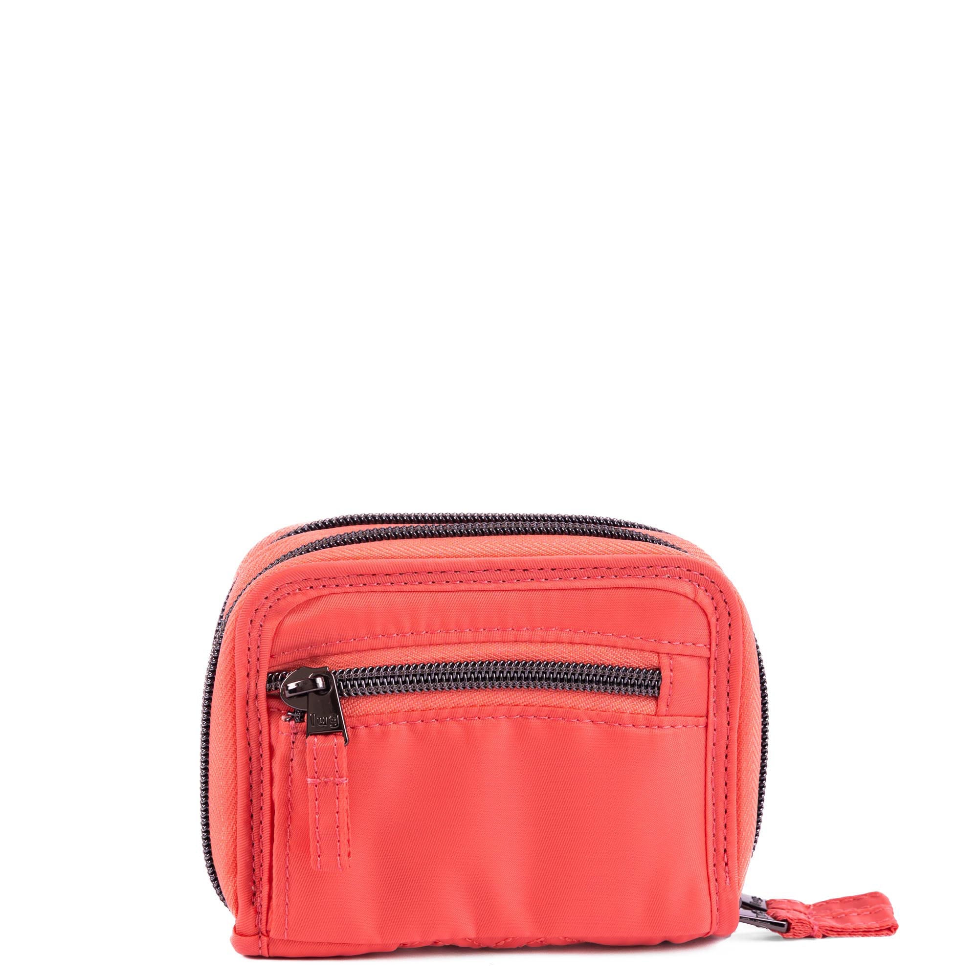 Splits Compact RFID Wallet - ROSY GLOW - 25648_Splits2_RosyGlow_Angle_03