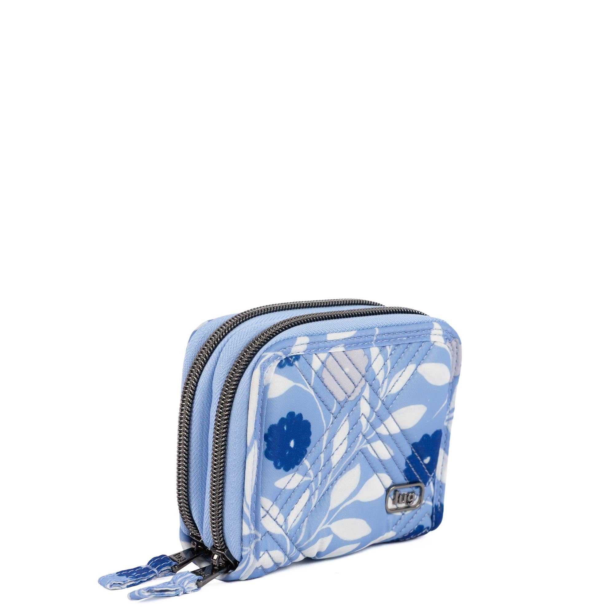 Splits Compact RFID Wallet - MORNING GLORY BLUE - 25653_Splits2_MorningGloryBlue_Angle_02