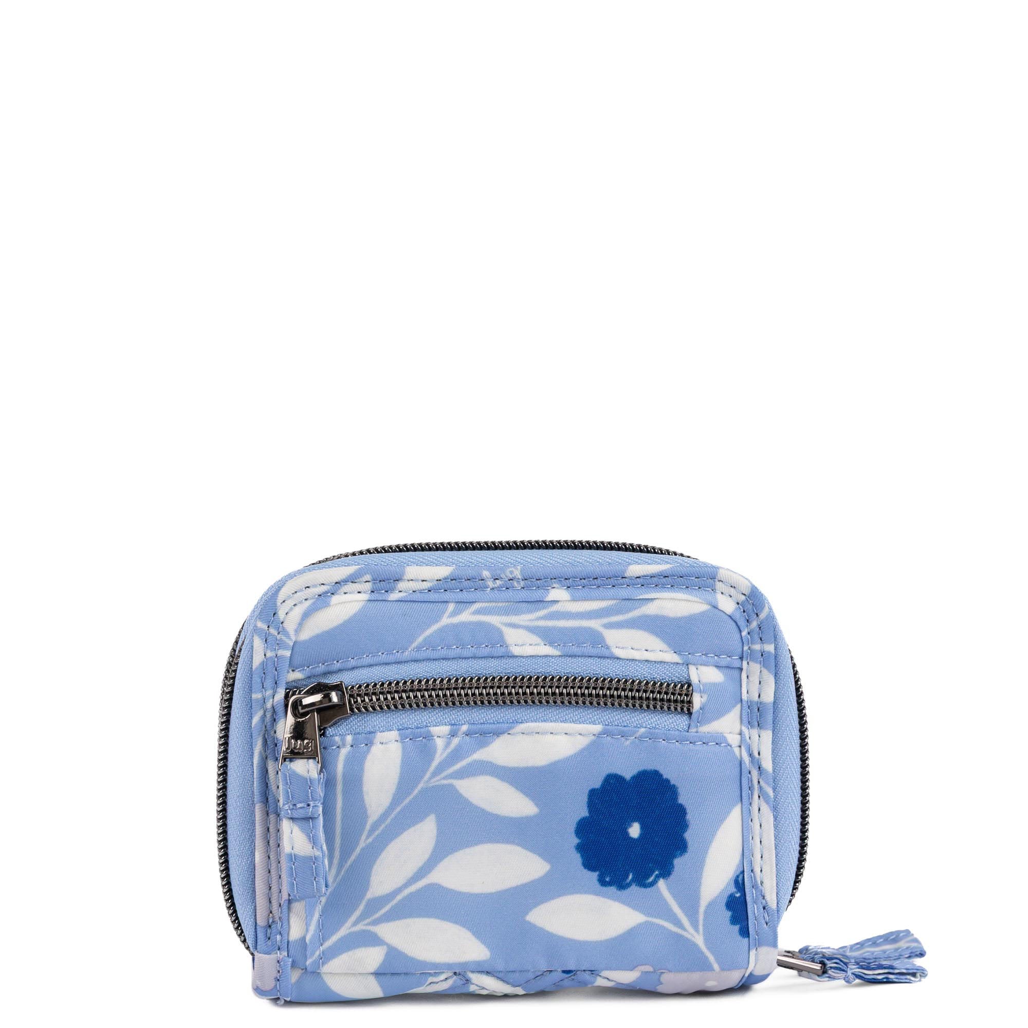 Splits Compact RFID Wallet - MORNING GLORY BLUE - 25653_Splits2_MorningGloryBlue_Angle_03