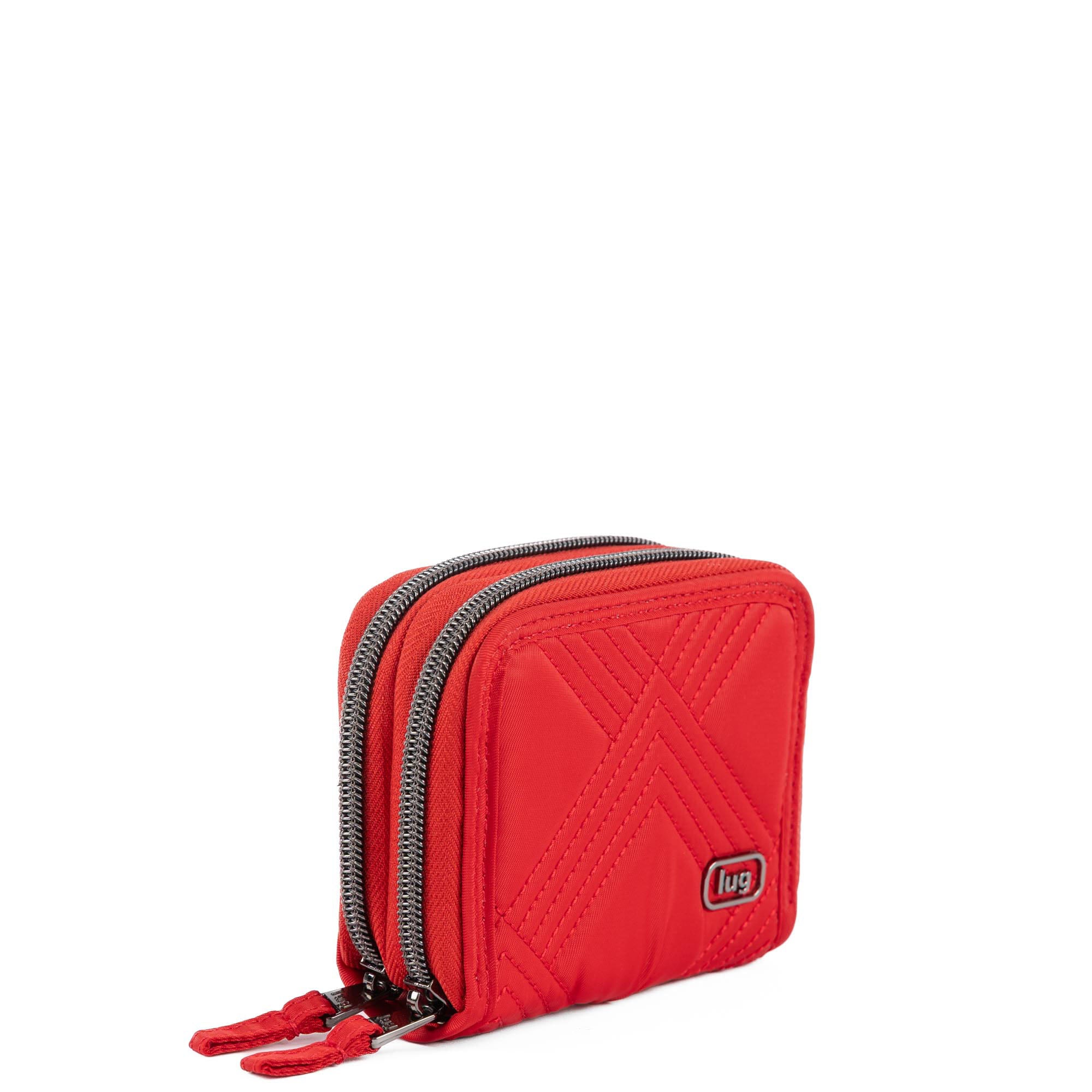 Splits Compact RFID Wallet - POPPY RED - 25654_Splits2_PoppyRed_Angle_02