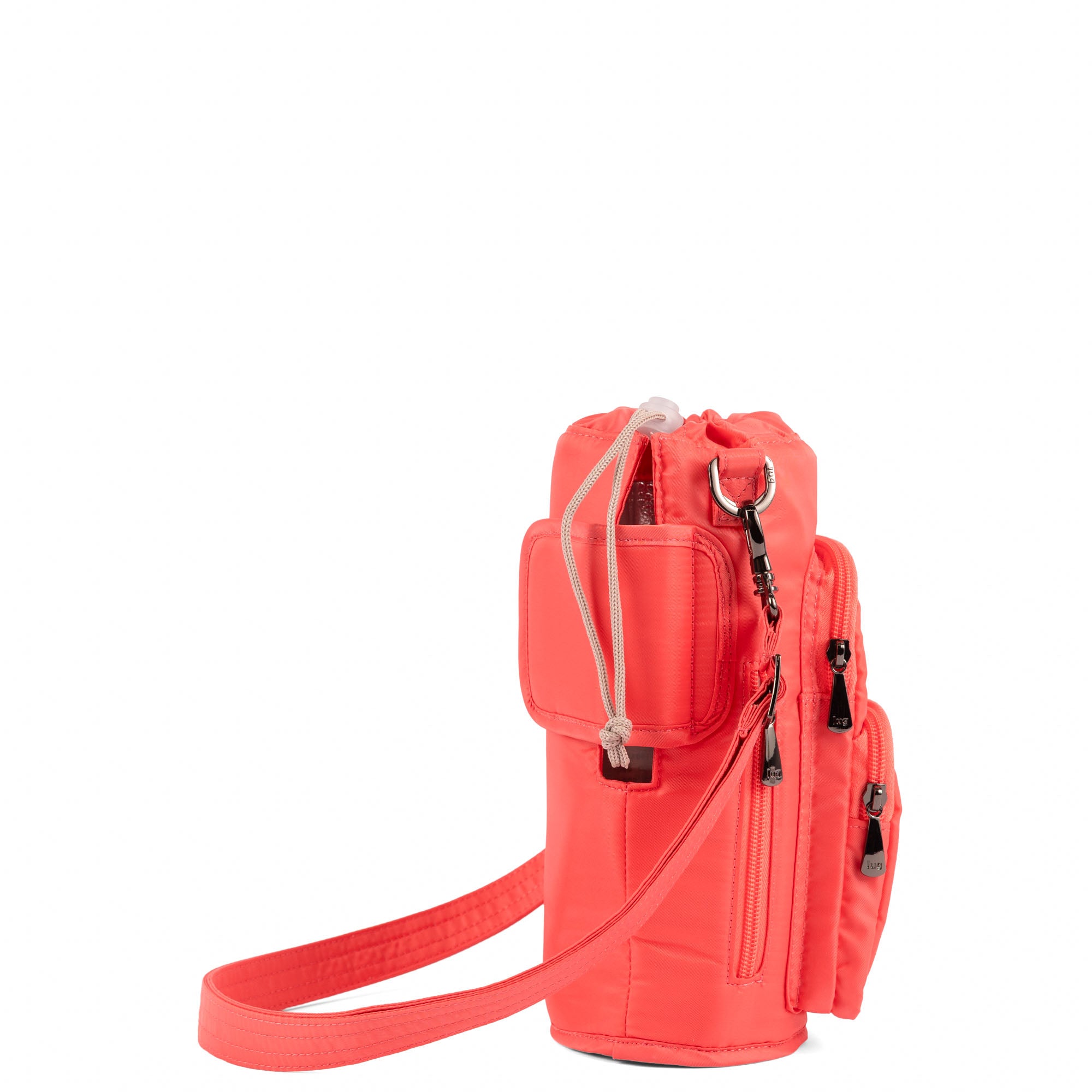 Huggie XL Crossbody Bottle Holder - ROSY GLOW - 25682_HuggieXL_RosyGlow_Angle_03