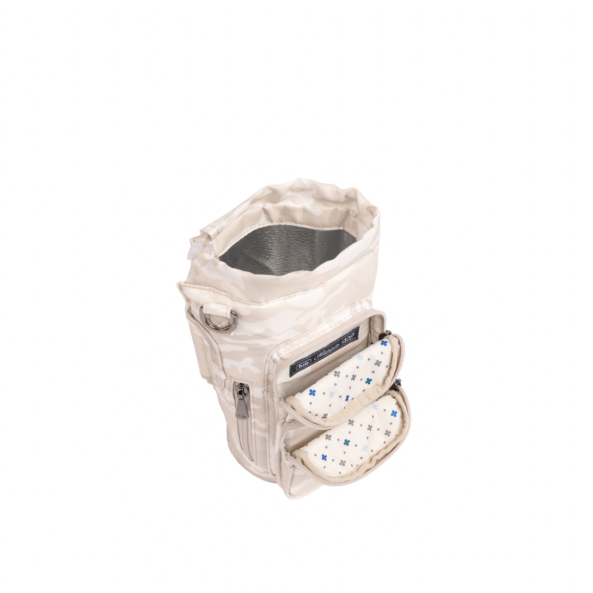 Huggie XL Crossbody Bottle Holder - CAMO WHITE - 25686_HuggieXL_CamoWhite_Angle_05
