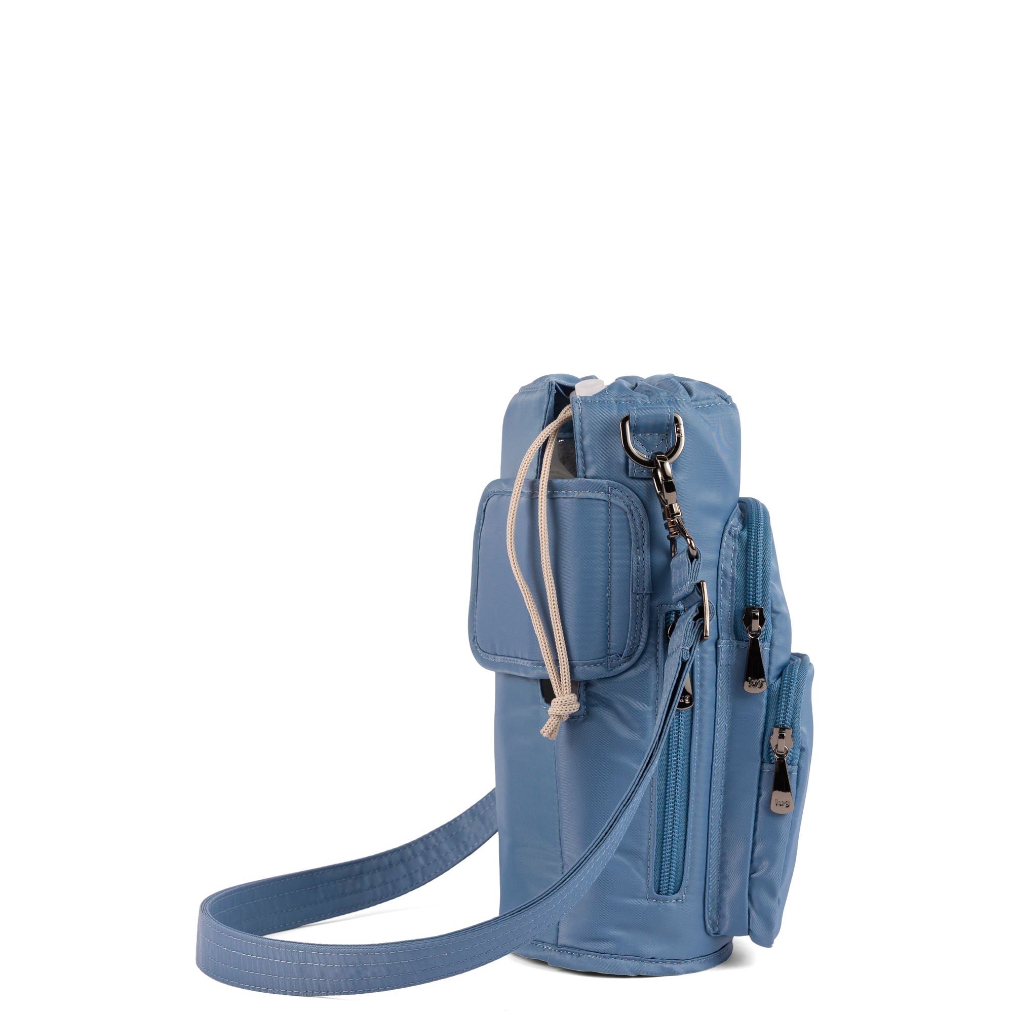 Huggie XL Crossbody Bottle Holder - DENIM DRIFT - 25692_HuggieXL_DenimDrift_Angle_03