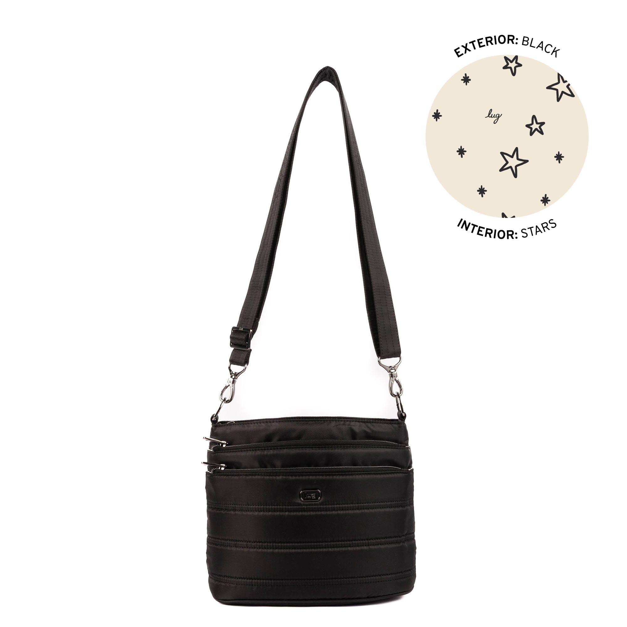 Corral Crossbody Bag - BLACK - 25739_Corral_Black_Angle_01