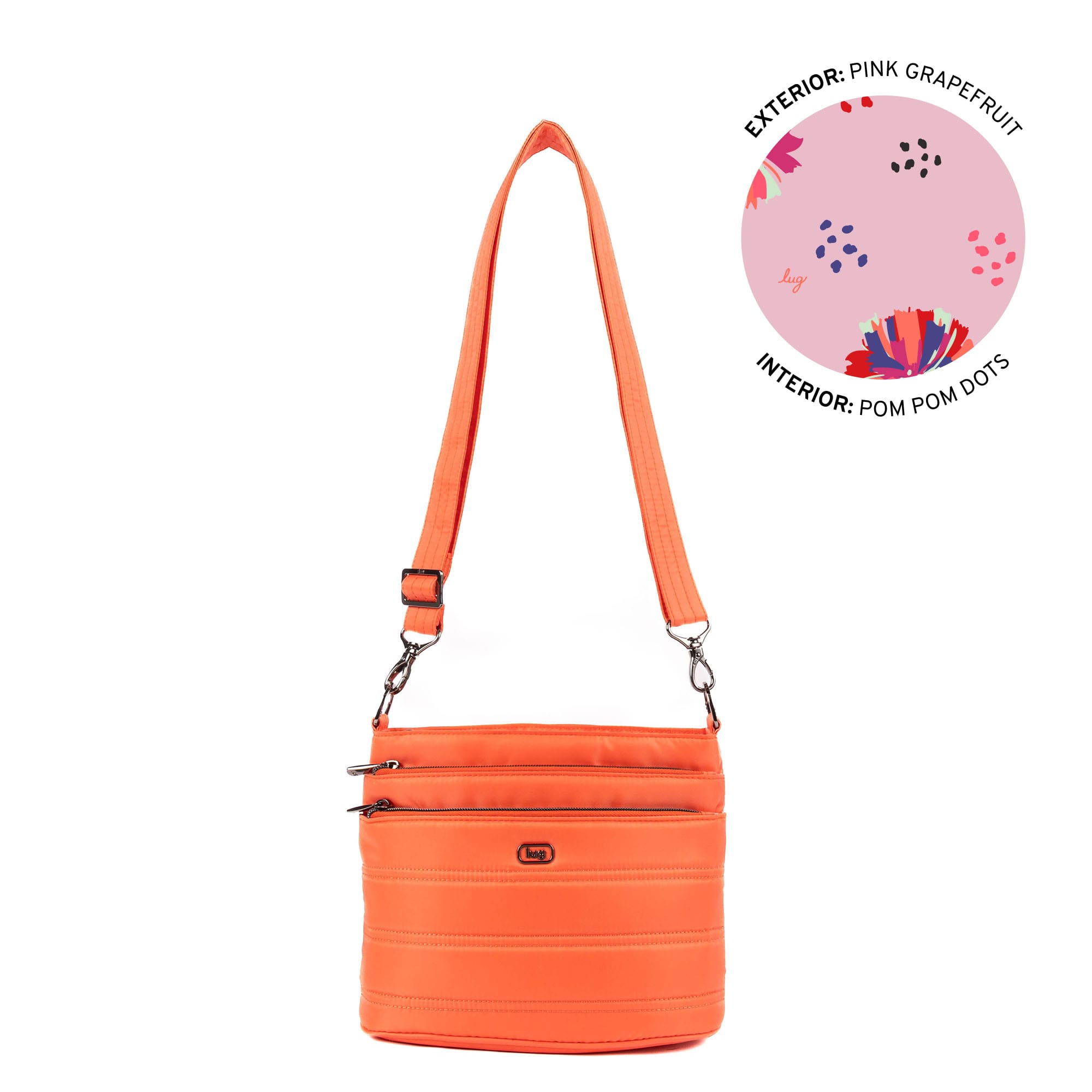 Corral Crossbody Bag - PINK GRAPEFRUIT - 25743_Corral_PinkGrapefruit_Angle_01