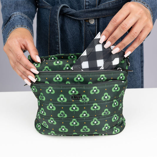 Corral Crossbody Bag - - 25747_Corral_GeoShamrock_Lifestyle_01