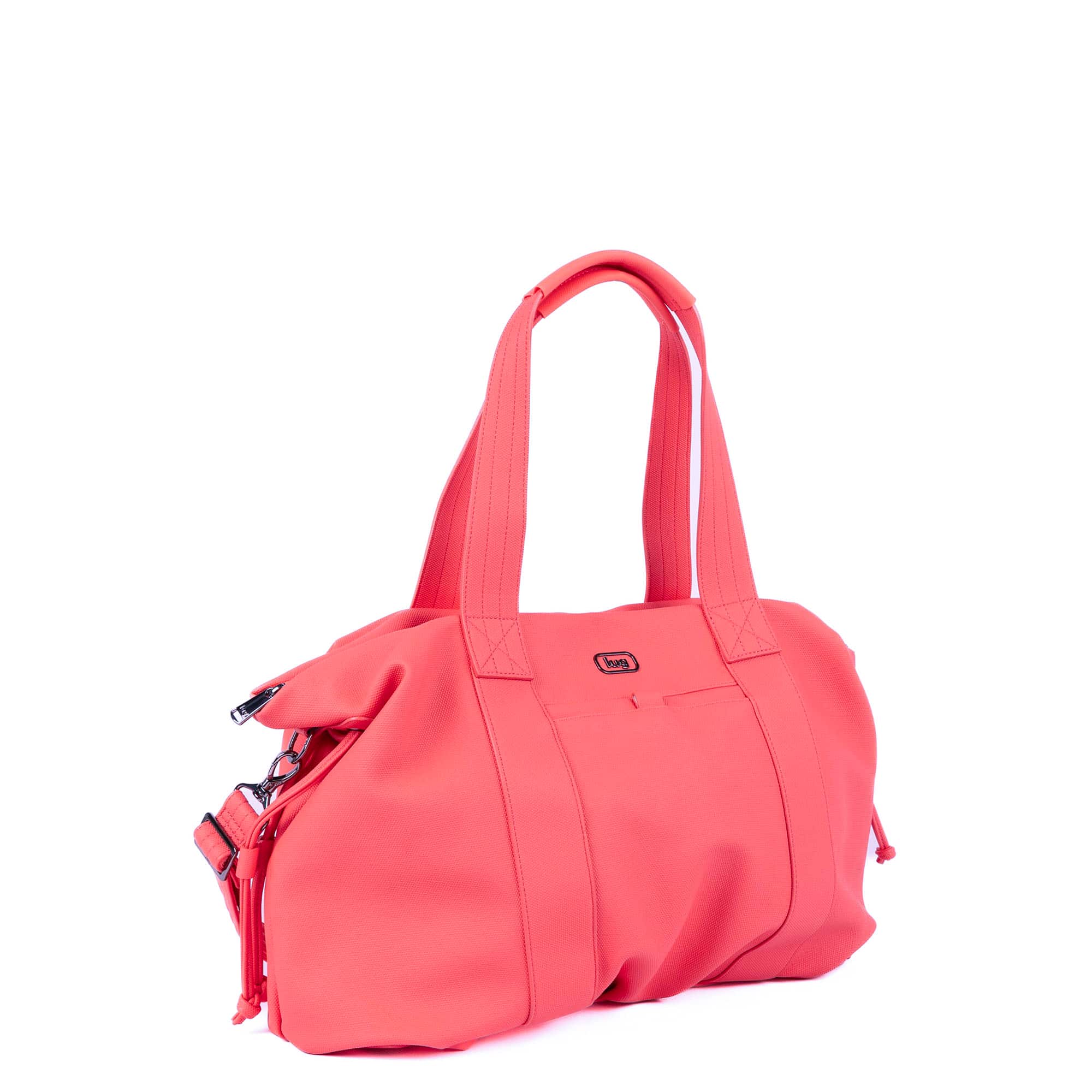 Piper Matte Luxe VL Hobo Tote Bag - PINK GRAPEFRUIT - 25750_PiperML_PinkGrapefruit_Angle_02