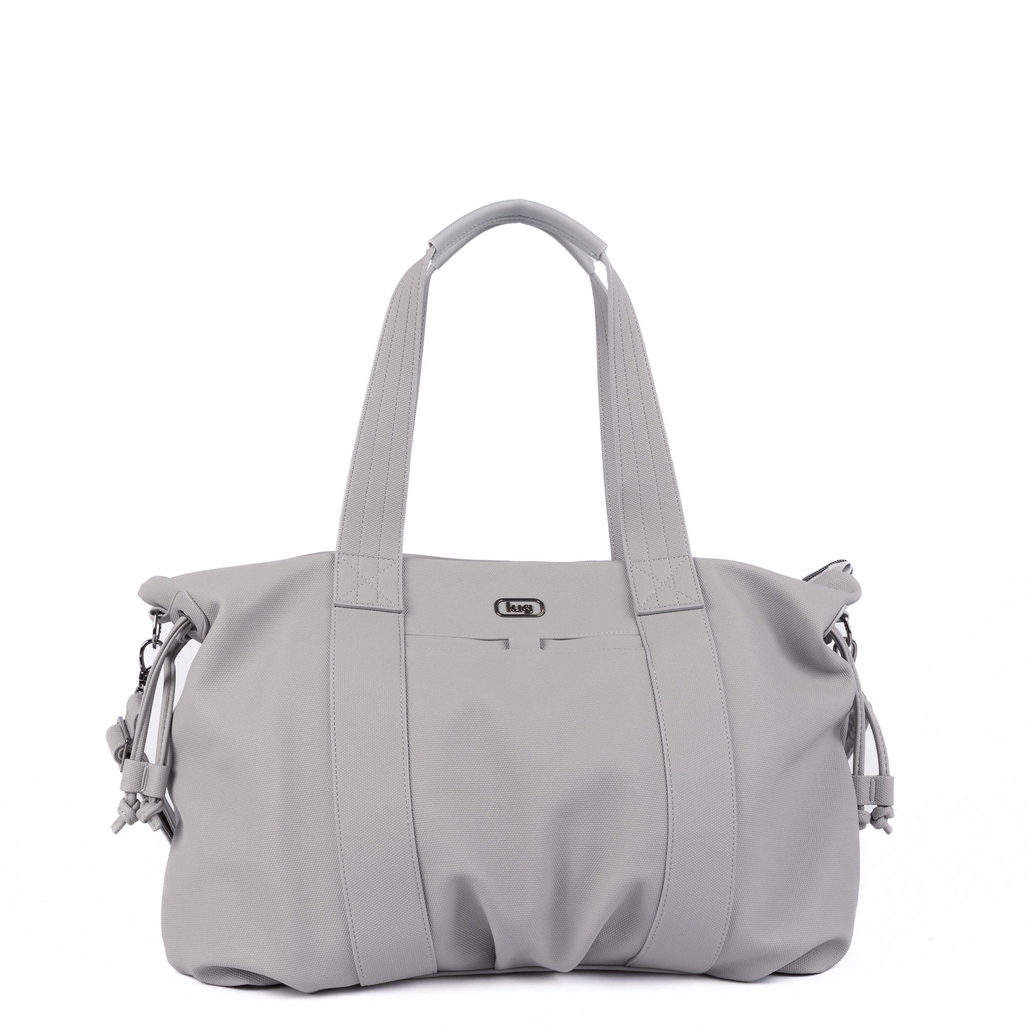 Piper Matte Luxe VL Hobo Tote Bag - CLOUD GREY - 25752_PiperML_CloudGrey_Angle_01