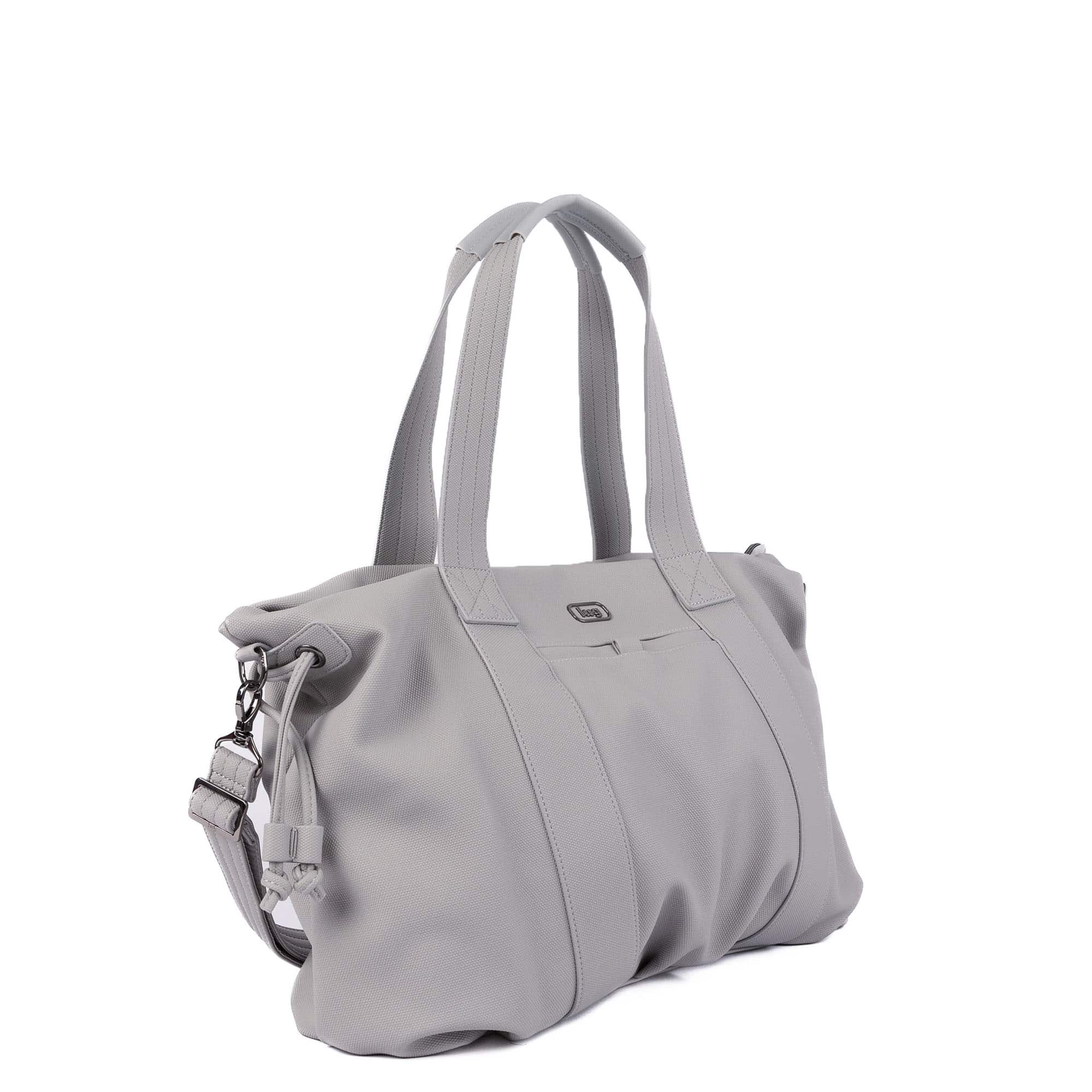 Piper Matte Luxe VL Hobo Tote Bag - CLOUD GREY - 25752_PiperML_CloudGrey_Angle_02