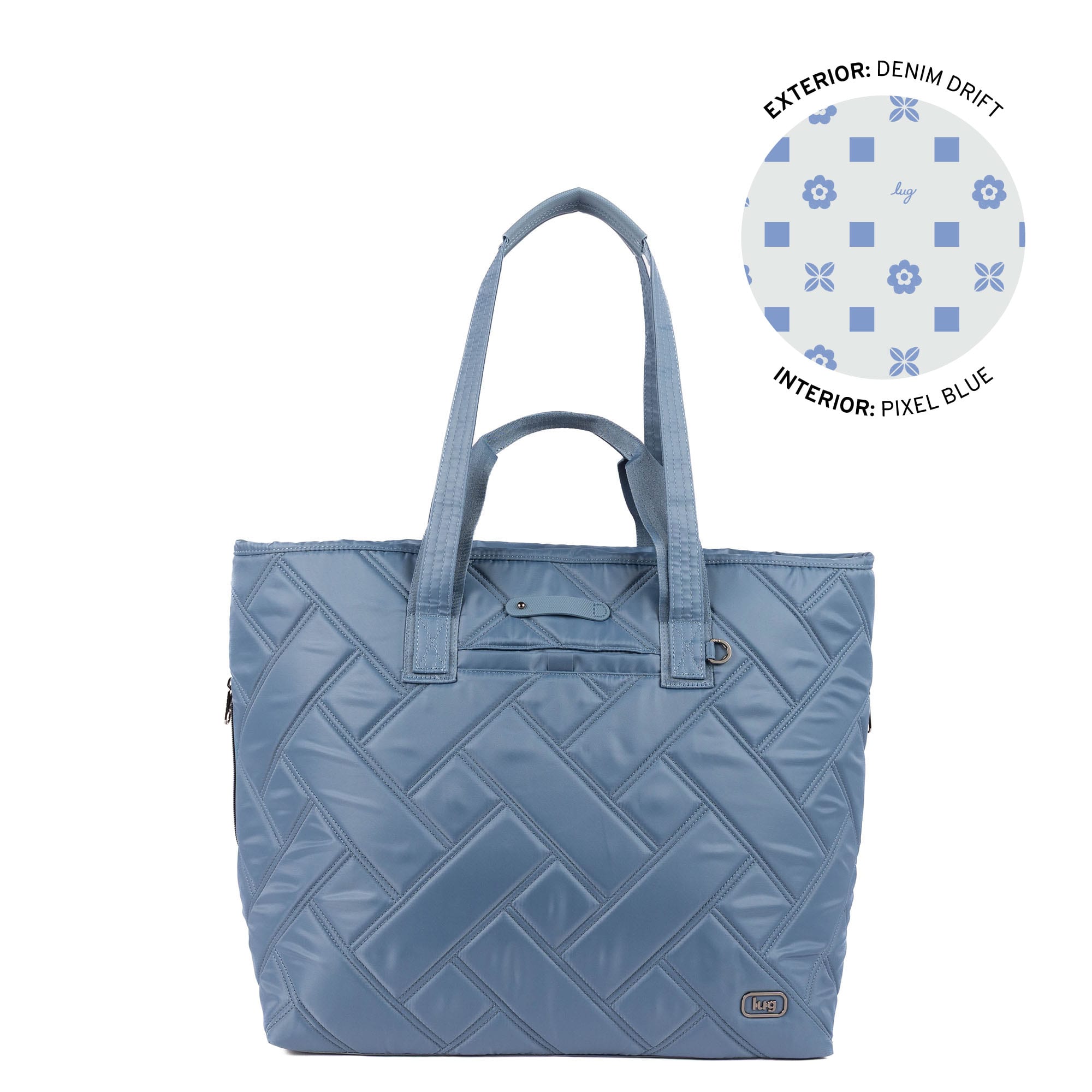 Ferry XL SE Expandable Carry-All with Charm Bar - DENIM DRIFT - 25758_FerrySE_XL_DenimDrift_Angle_01