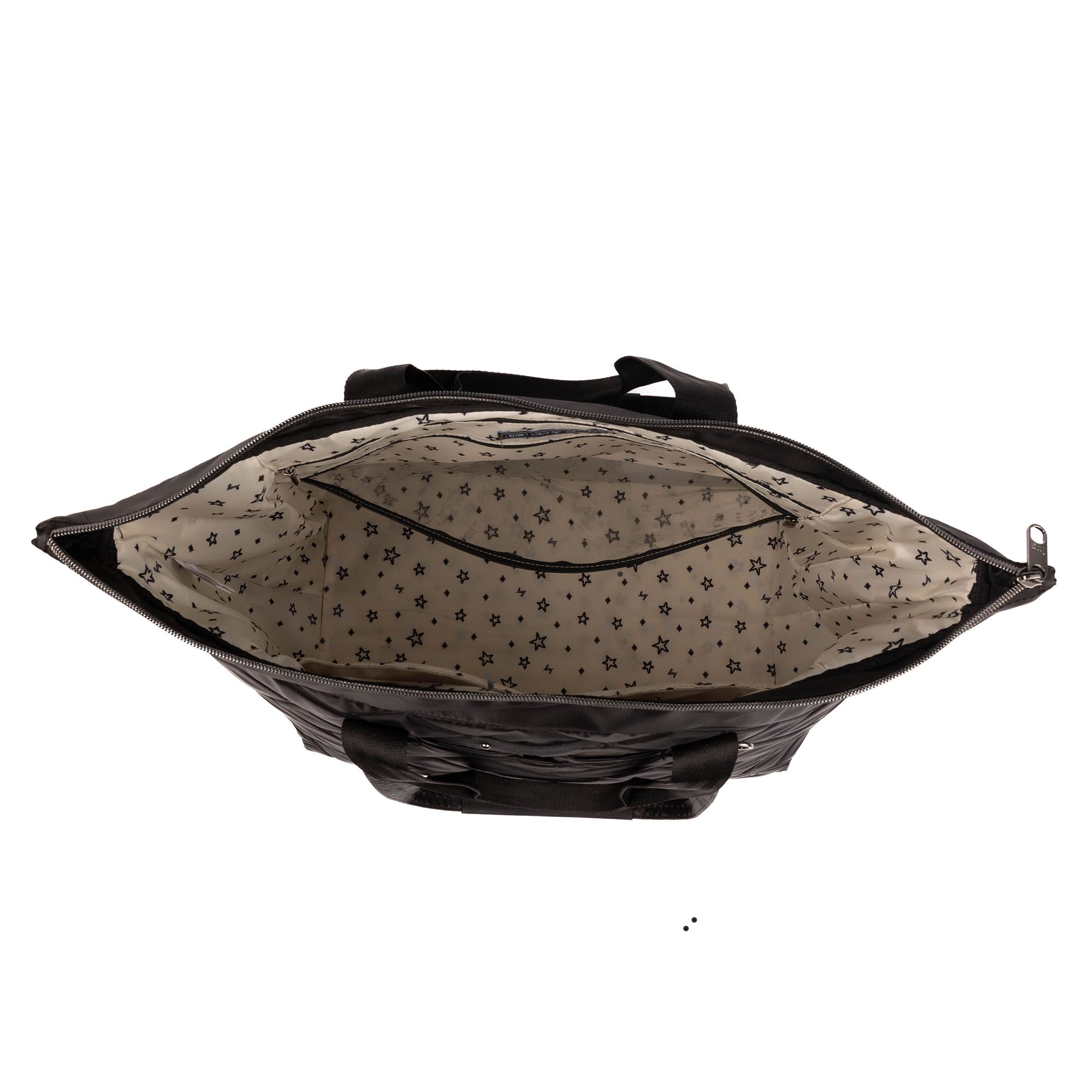 Ferry XL SE Expandable Carry-All with Charm Bar - BLACK - 25759_FerrySE_XL_Black_Angle_06