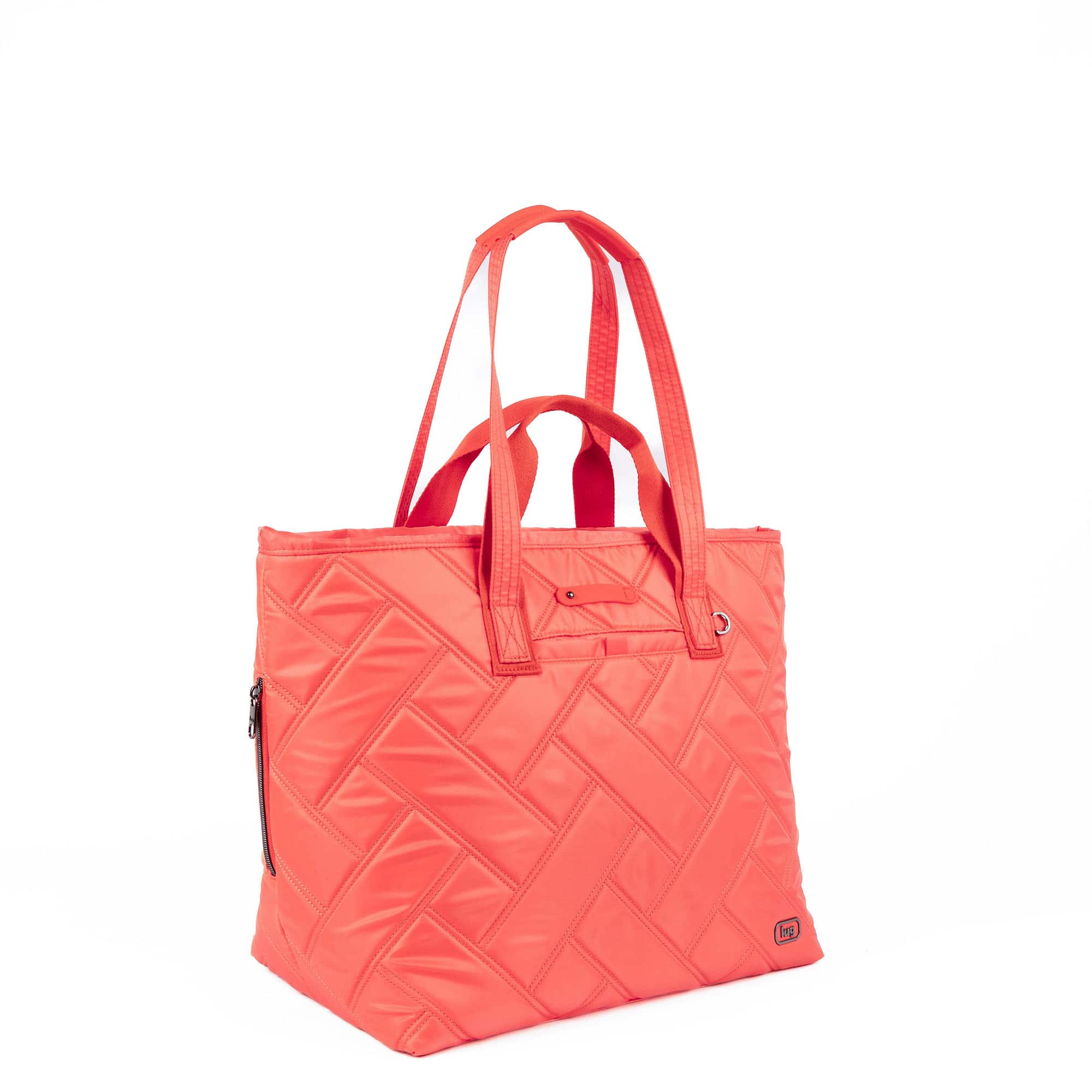 Ferry XL SE Expandable Carry-All with Charm Bar - PINK GRAPEFRUIT - 25760_FerrySE_XL_PinkGrapefruit_Angle_02