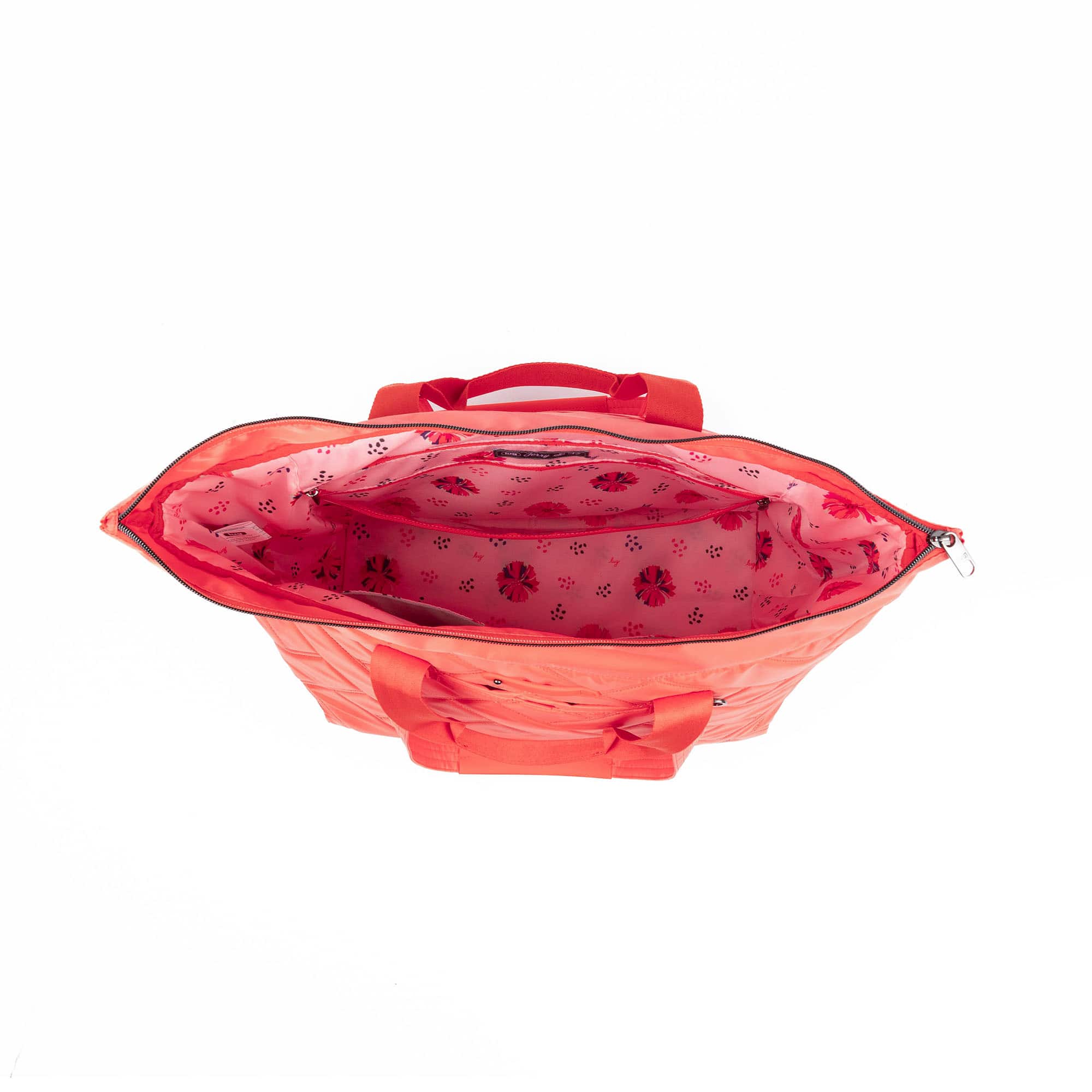 Ferry XL SE Expandable Carry-All with Charm Bar - PINK GRAPEFRUIT - 25760_FerrySE_XL_PinkGrapefruit_Angle_06