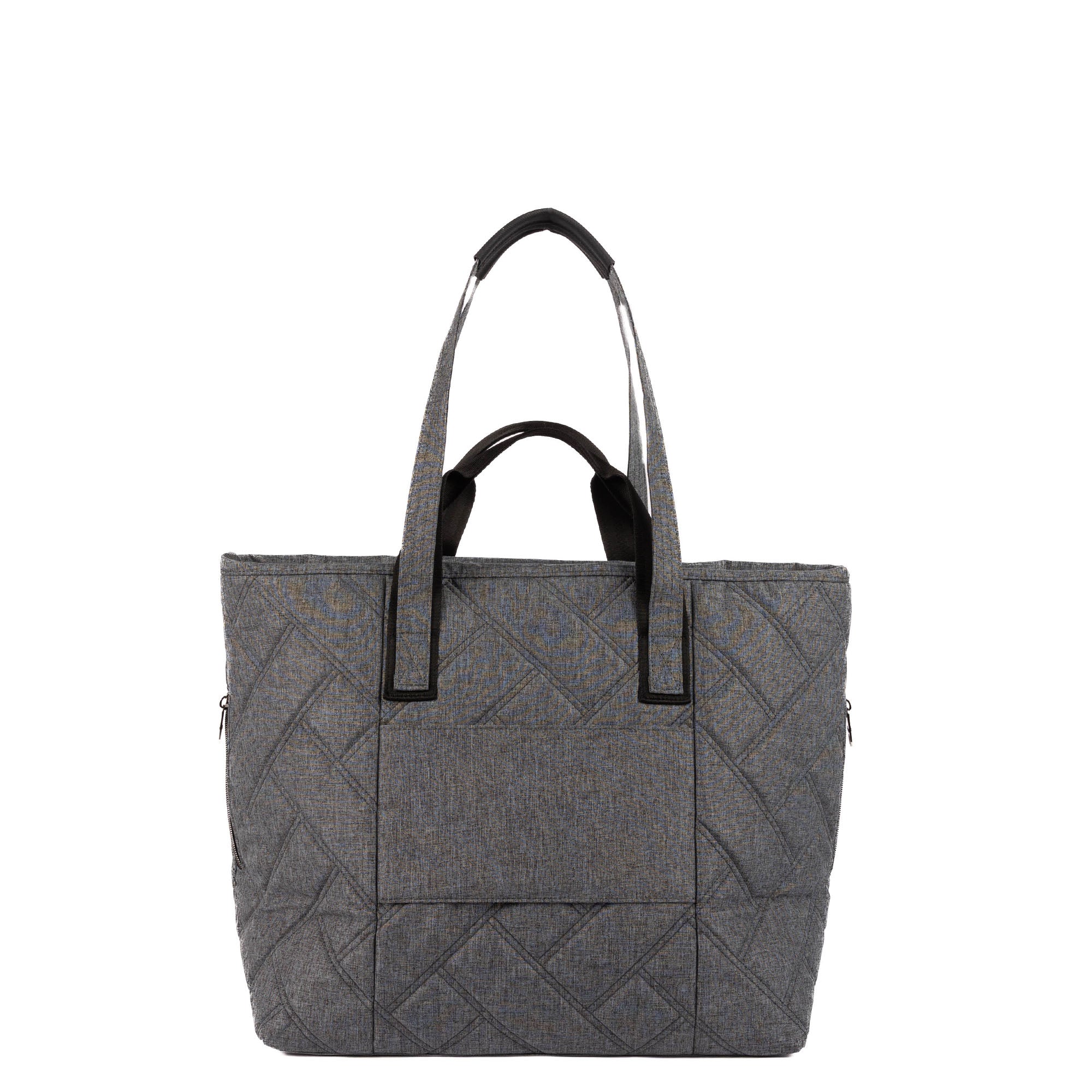 Ferry XL SE Expandable Carry-All with Charm Bar - HEATHER GREY - 25761_FerrySE_XL_HeatherGrey_Angle_04