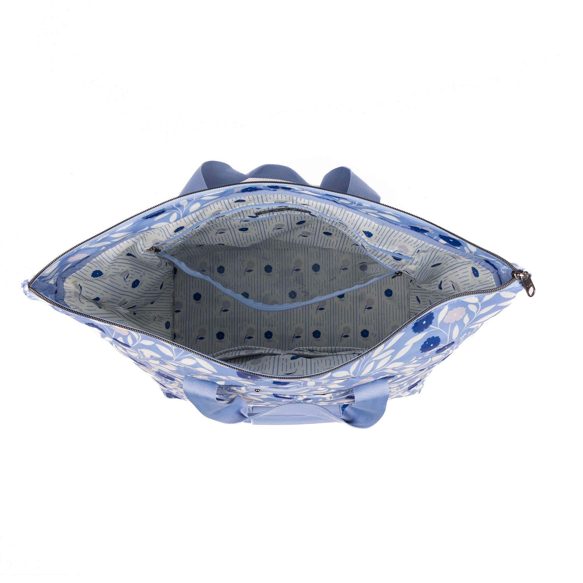 Ferry XL SE Expandable Carry-All with Charm Bar - MORNING GLORY BLUE - 25765_FerrySE_XL_MorningGloryBlue_Angle_06