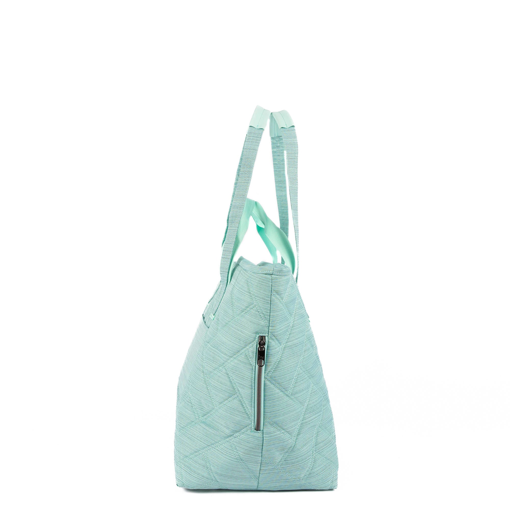 Ferry XL SE Expandable Carry-All with Charm Bar - BRUSHED AQUAMARINE - 25766_FerrySE_XL_BrushedAquamarine_Angle_03