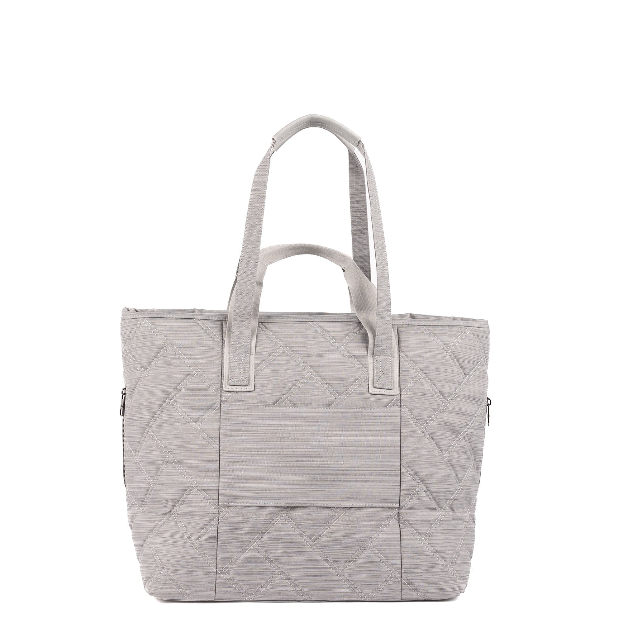Ferry XL SE Expandable Carry-All with Charm Bar - BRUSHED CLOUD GREY - 25767_FerrySE_XL_BrushedGrey_Angle_04
