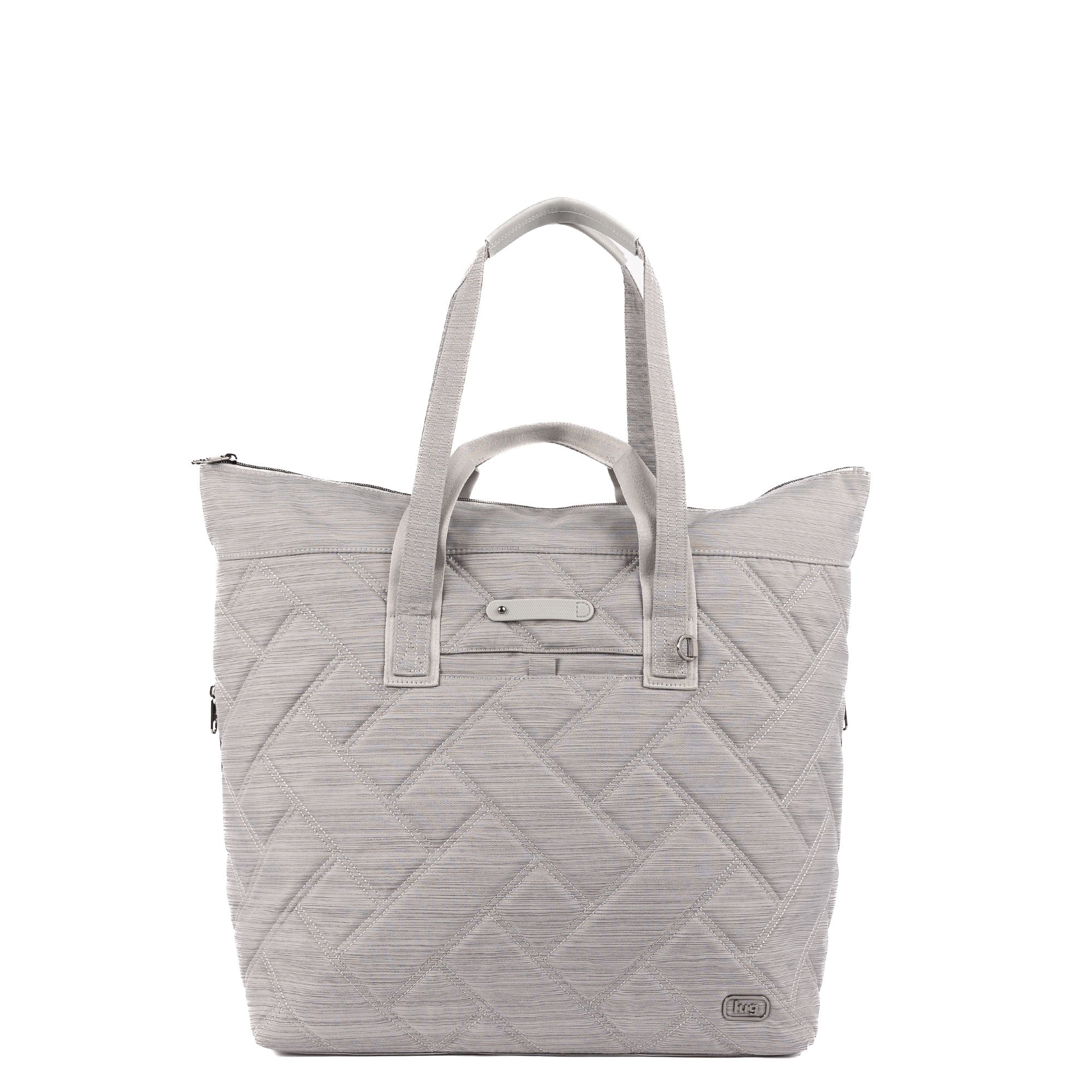 Ferry XL SE Expandable Carry-All with Charm Bar - BRUSHED CLOUD GREY - 25767_FerrySE_XL_BrushedGrey_Angle_05